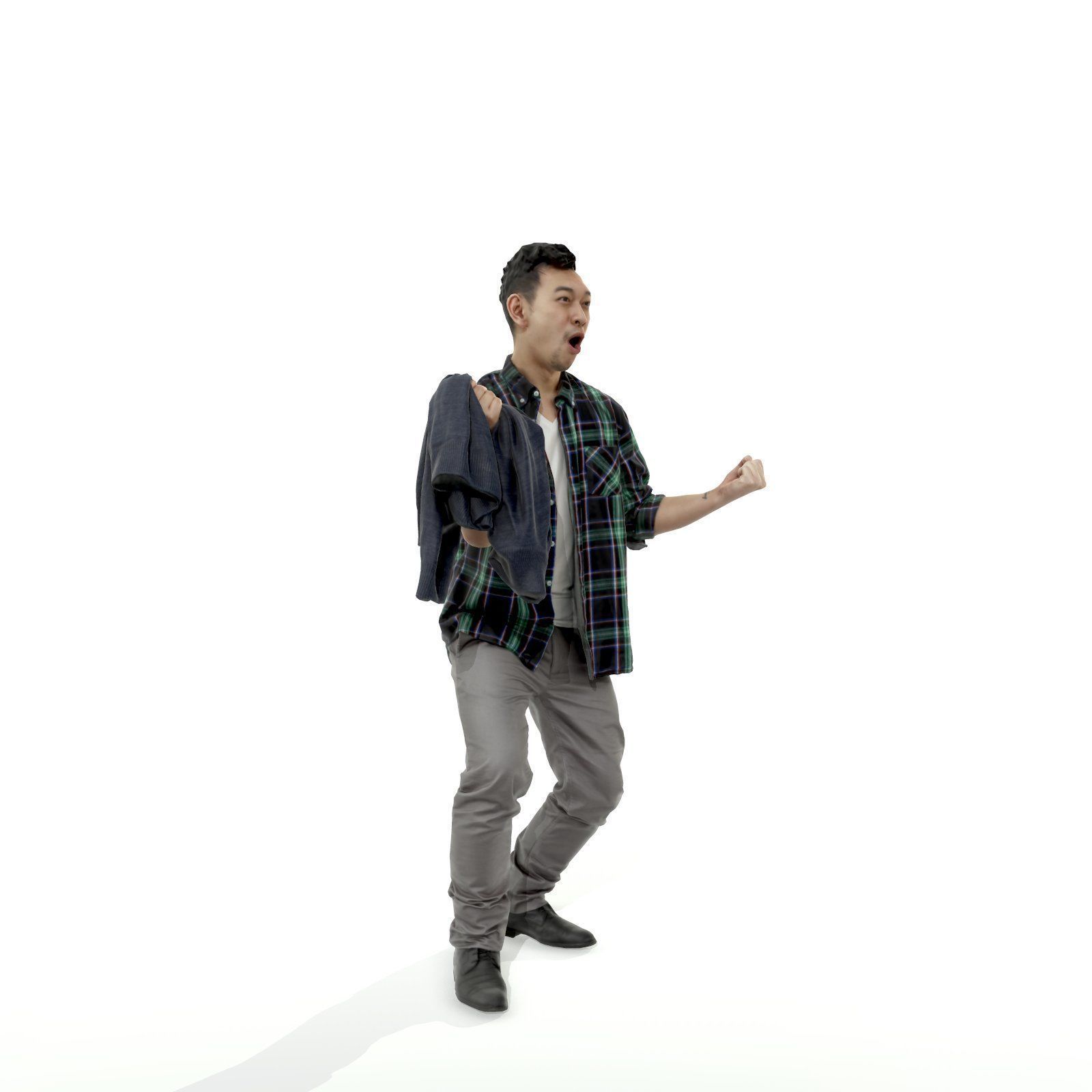 Cheering Standing Man CMan0313-HD2-O01P01-S 3D model_54