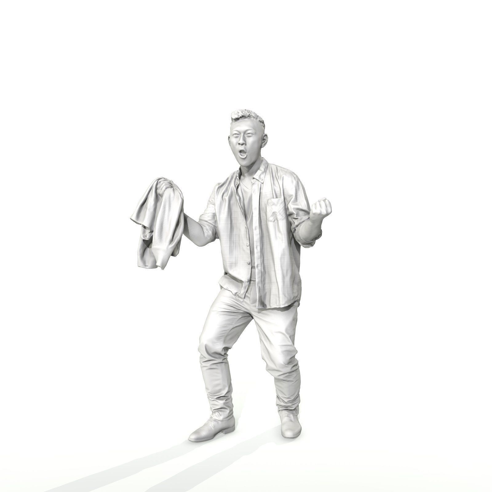 Cheering Standing Man CMan0313-HD2-O01P01-S 3D model_16