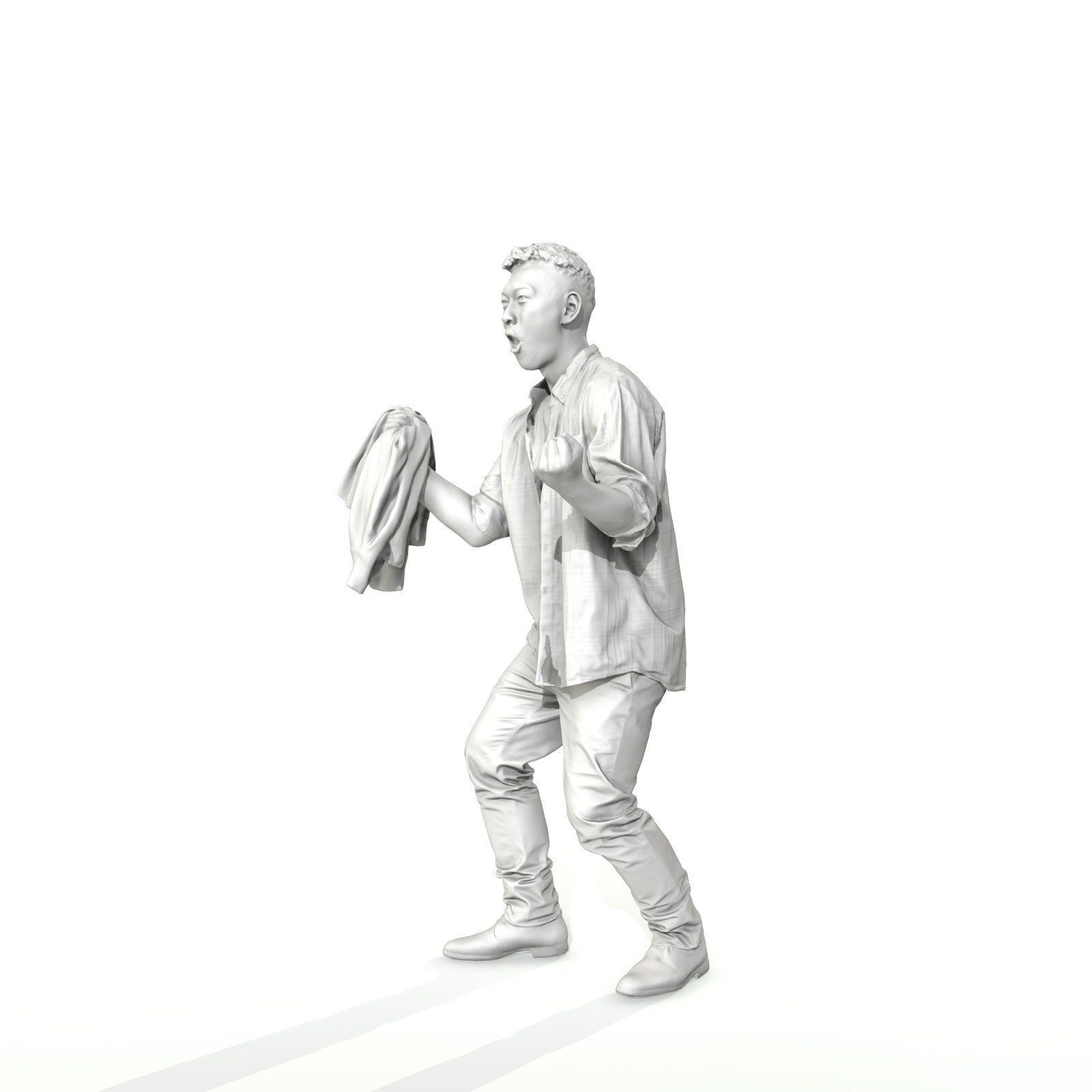 Cheering Standing Man CMan0313-HD2-O01P01-S 3D model_24