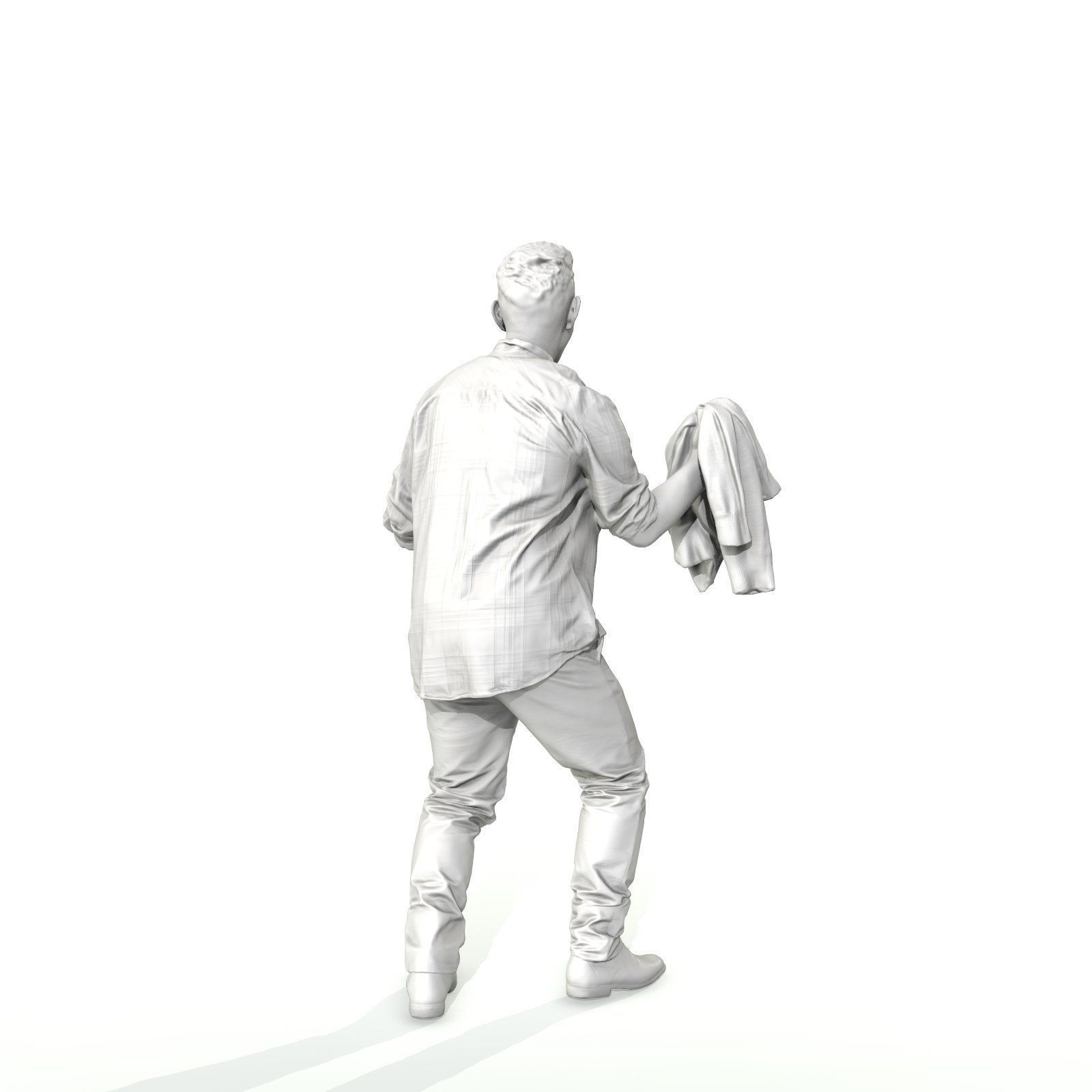 Cheering Standing Man CMan0313-HD2-O01P01-S 3D model_7