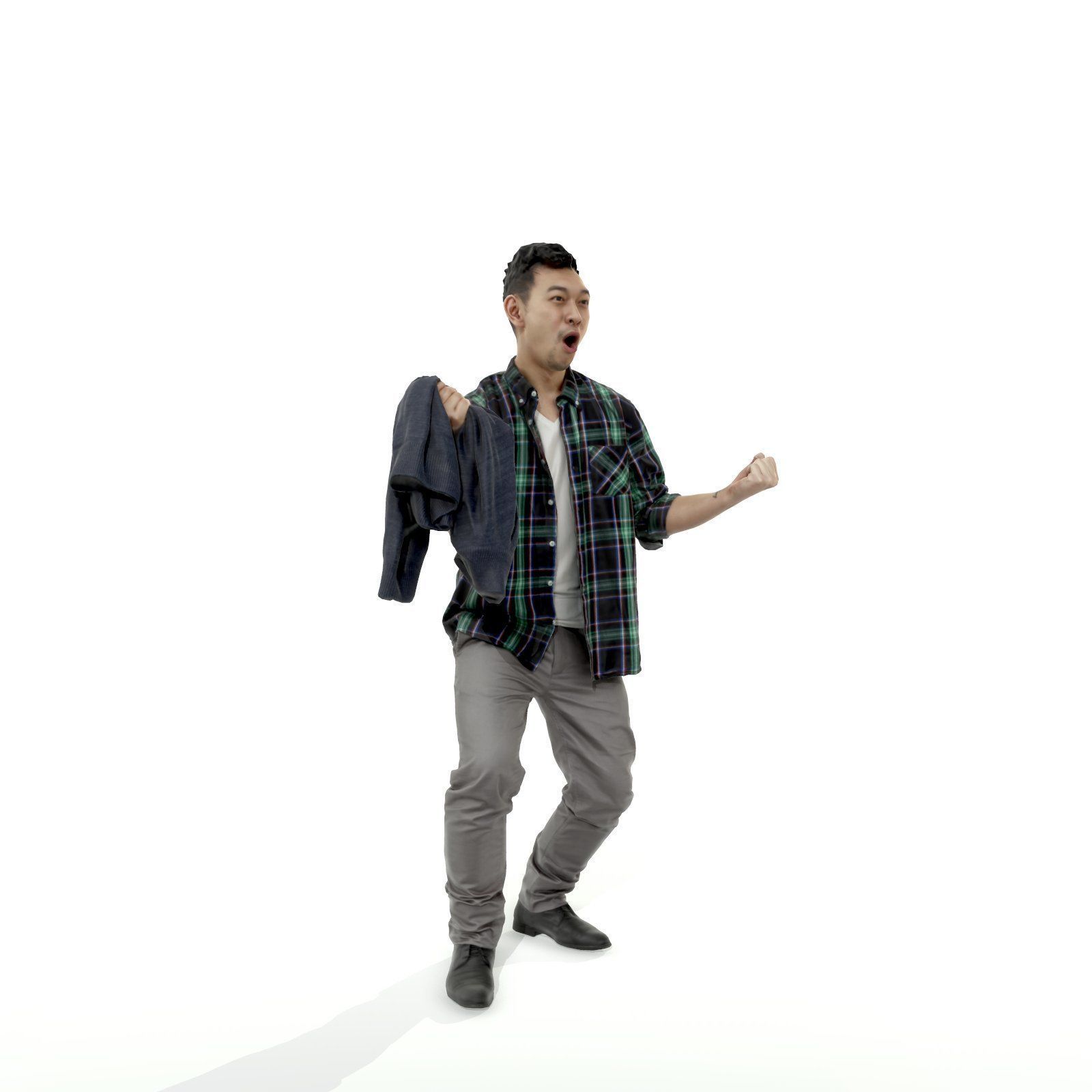 Cheering Standing Man CMan0313-HD2-O01P01-S 3D model_53