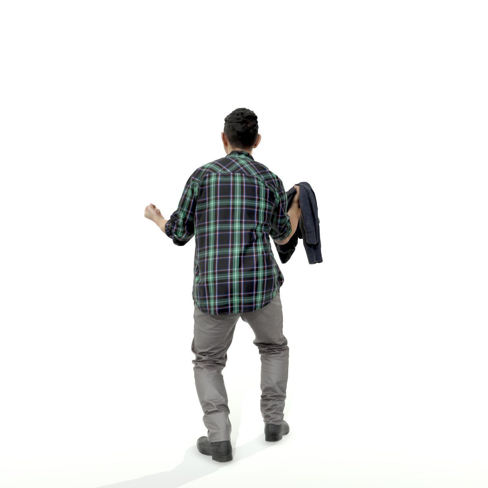 Cheering Standing Man CMan0313-HD2-O01P01-S 3D model_5