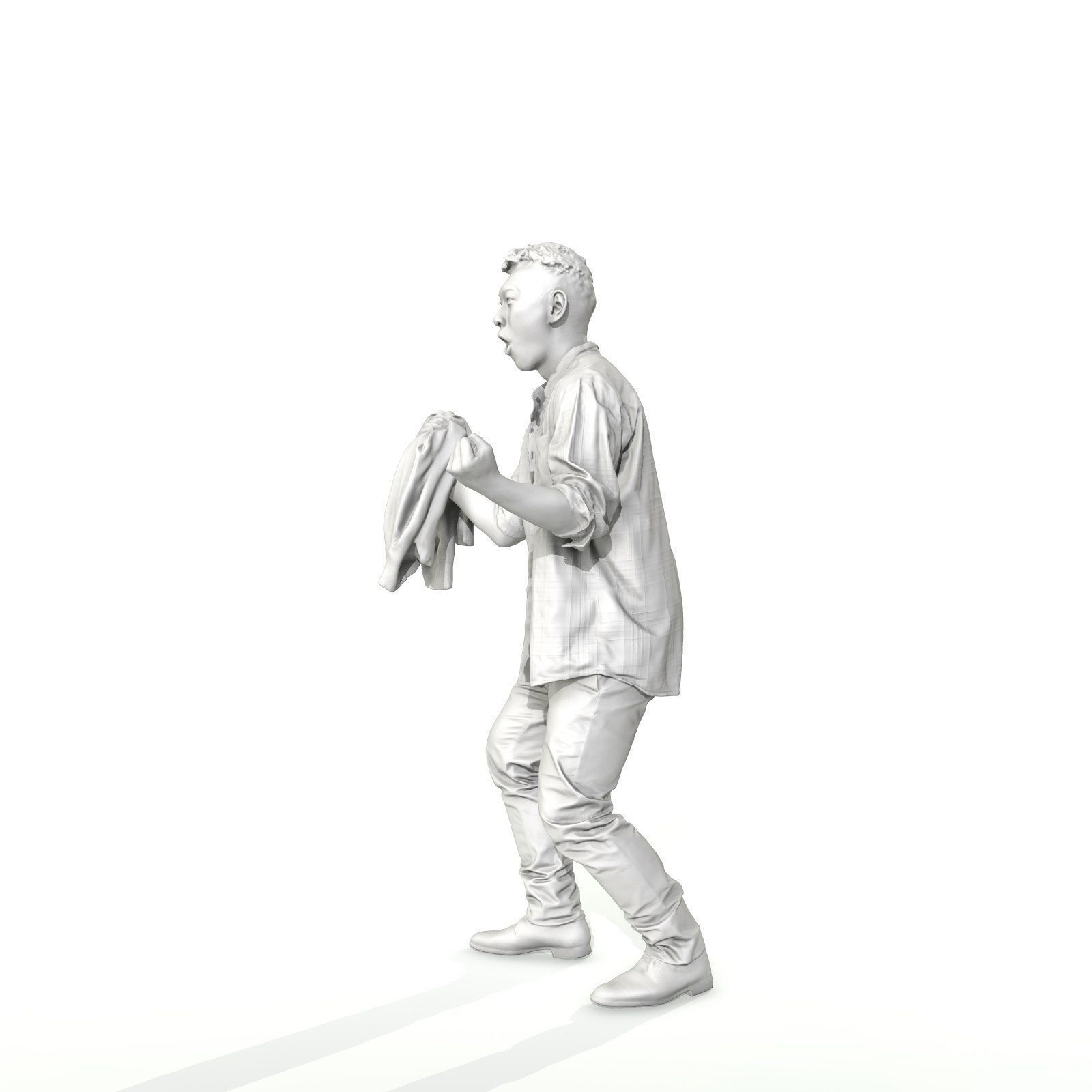 Cheering Standing Man CMan0313-HD2-O01P01-S 3D model_10