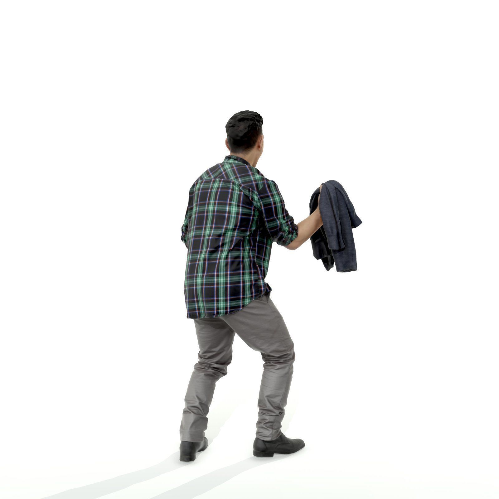 Cheering Standing Man CMan0313-HD2-O01P01-S 3D model_73