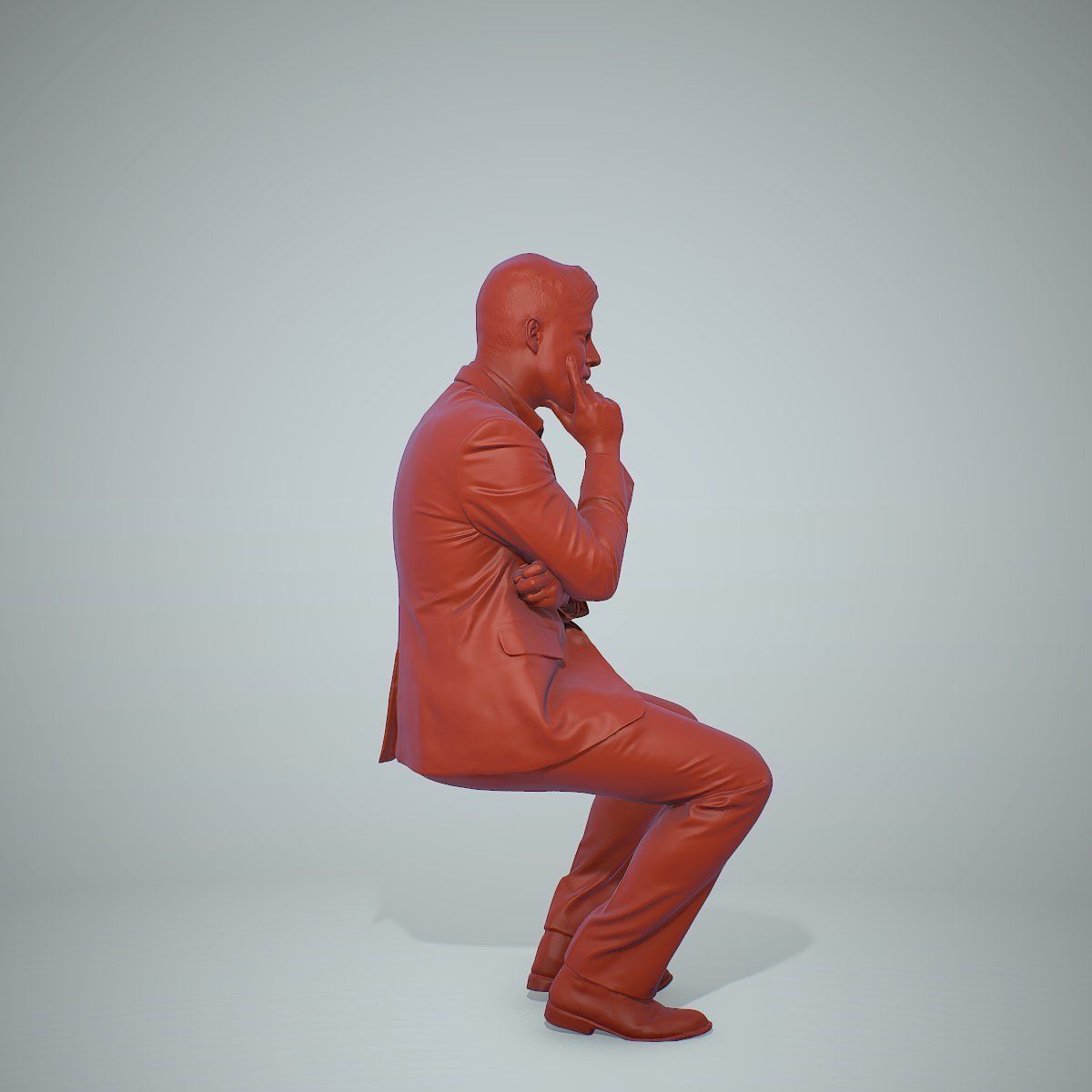Sitting Business Man Thinking BMan0306-HD2-O04P01-S 3D model_67