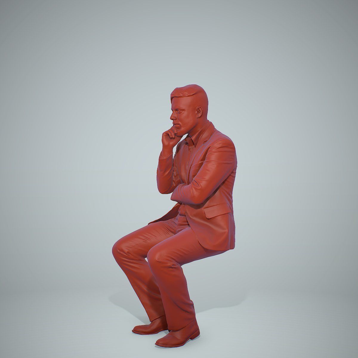 Sitting Business Man Thinking BMan0306-HD2-O04P01-S 3D model_54