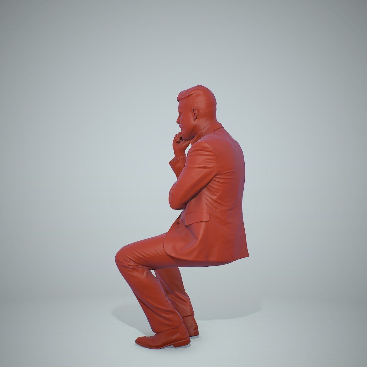 Sitting Business Man Thinking BMan0306-HD2-O04P01-S 3D model_58