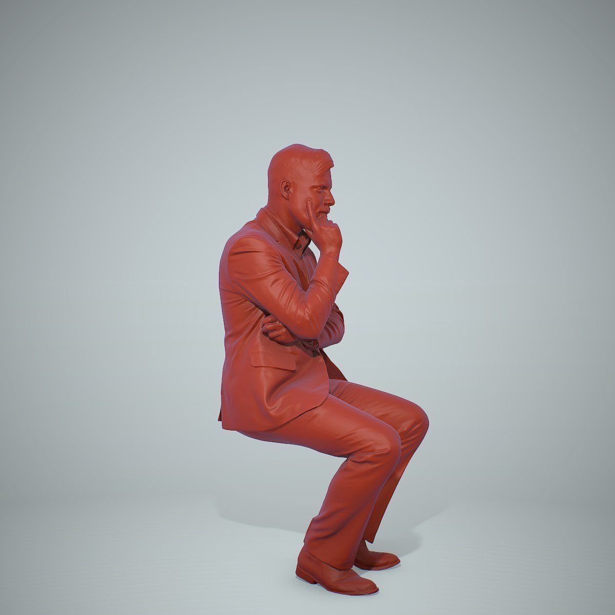 Sitting Business Man Thinking BMan0306-HD2-O04P01-S 3D model_72