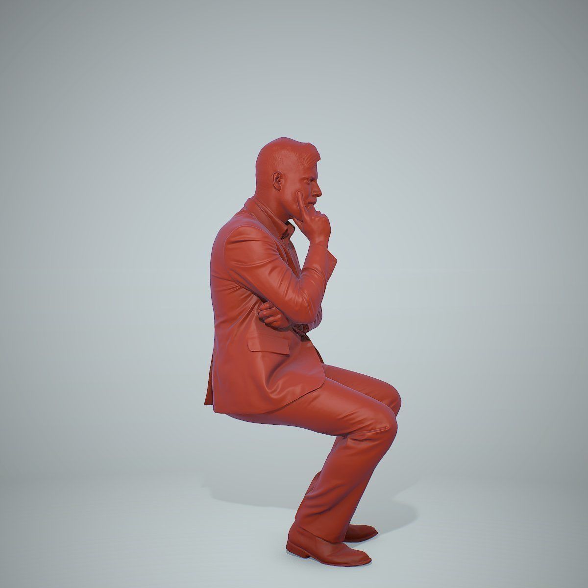 Sitting Business Man Thinking BMan0306-HD2-O04P01-S 3D model_71