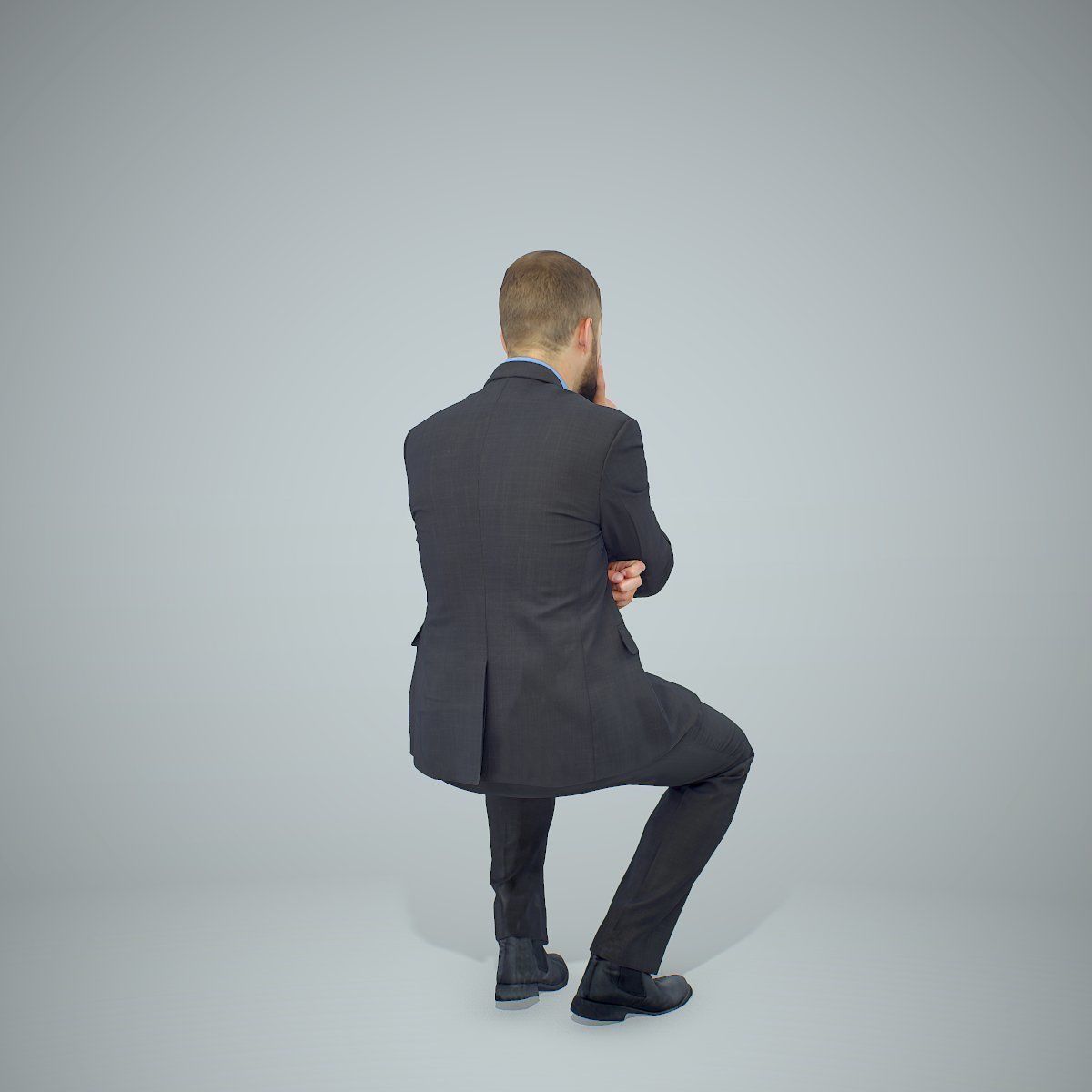 Sitting Business Man Thinking BMan0306-HD2-O04P01-S 3D model_3