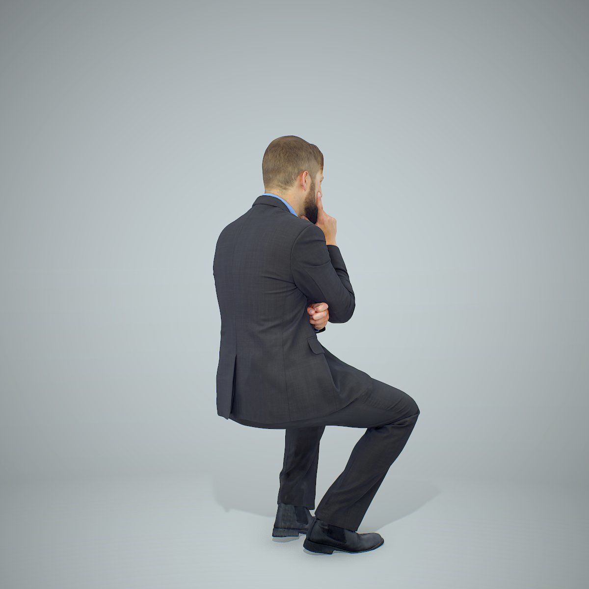 Sitting Business Man Thinking BMan0306-HD2-O04P01-S 3D model_33