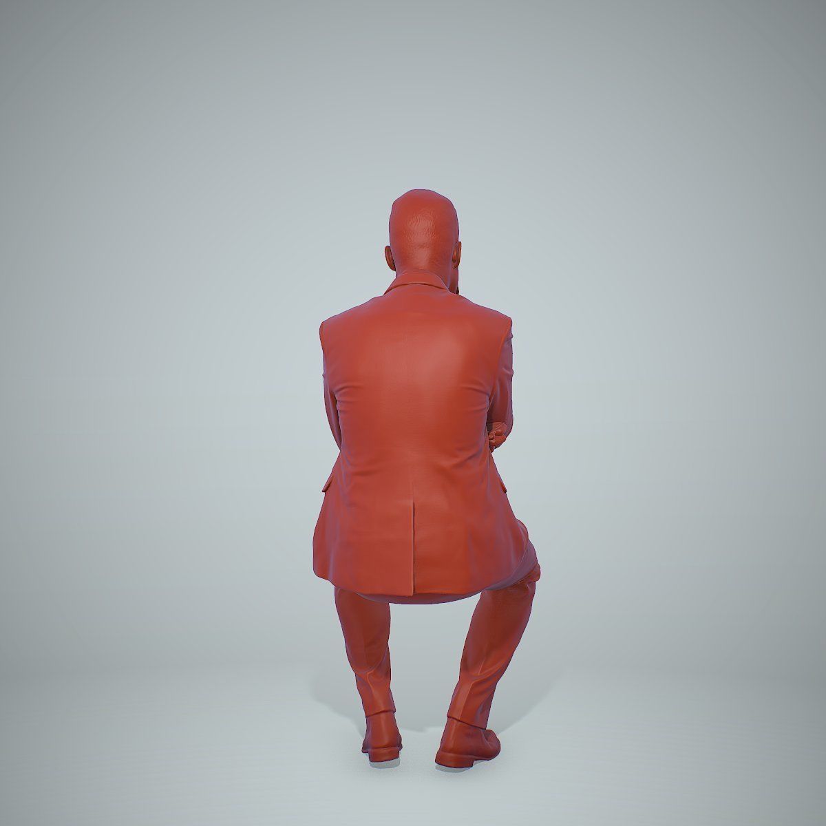 Sitting Business Man Thinking BMan0306-HD2-O04P01-S 3D model_4