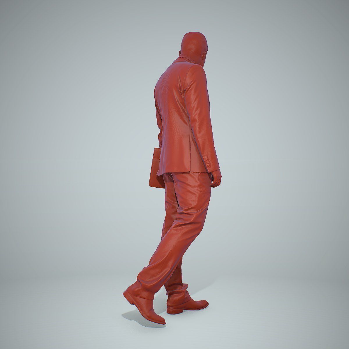 Standing Business Man Holding Laptop BMan0306-HD2-O03P01-S 3D model_68