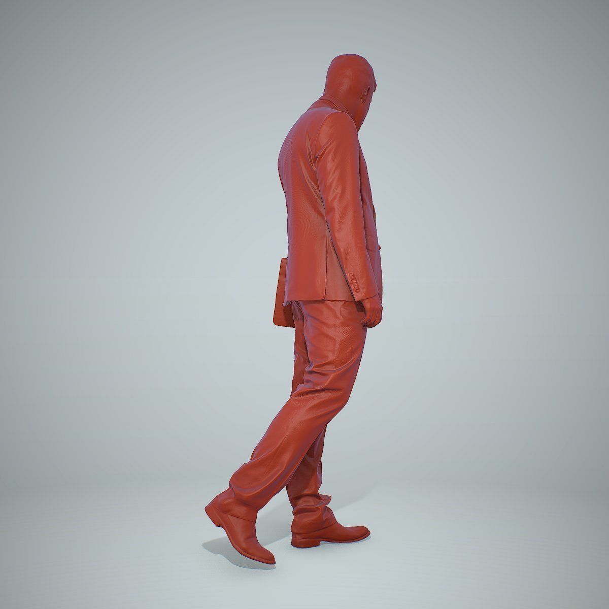 Standing Business Man Holding Laptop BMan0306-HD2-O03P01-S 3D model_19