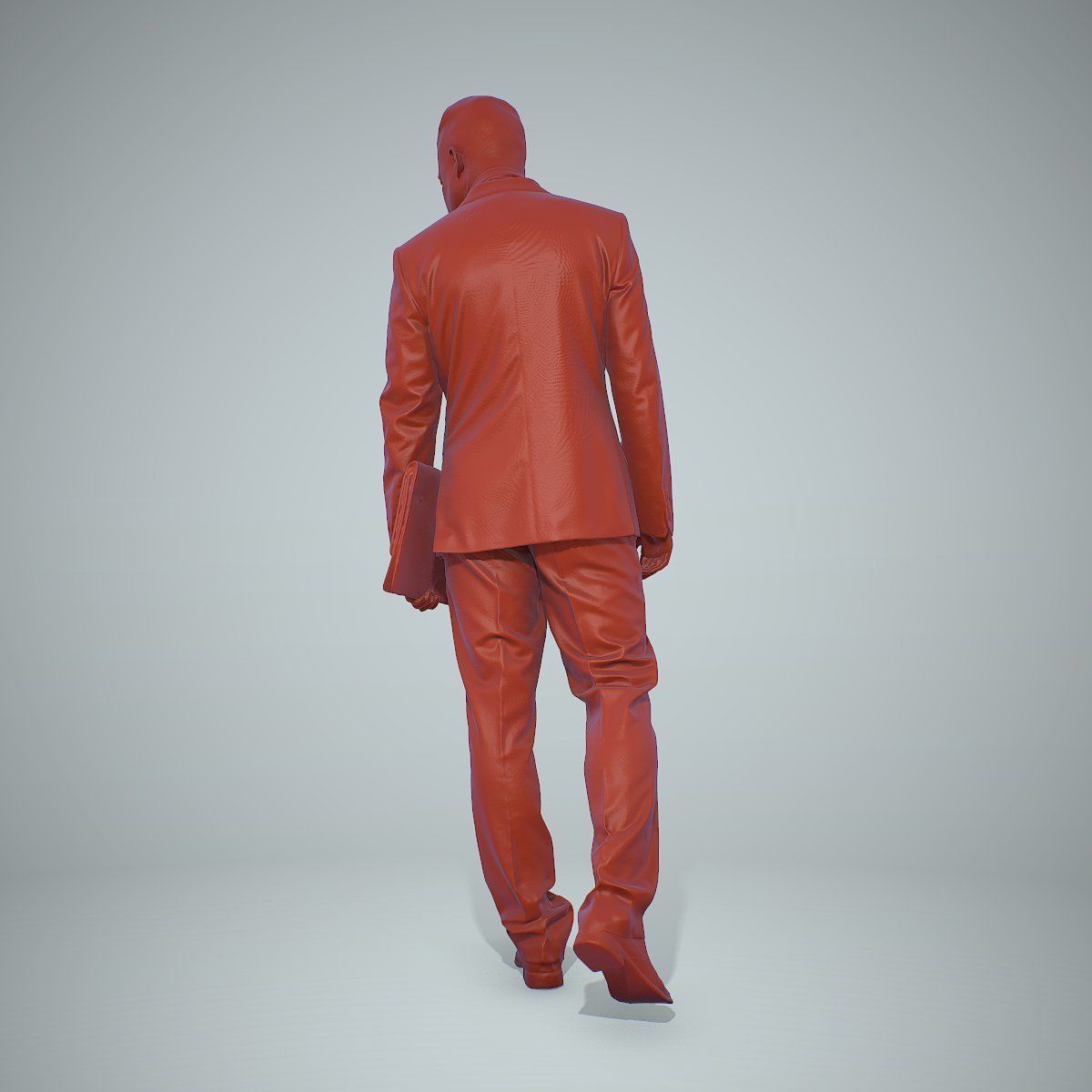 Standing Business Man Holding Laptop BMan0306-HD2-O03P01-S 3D model_25