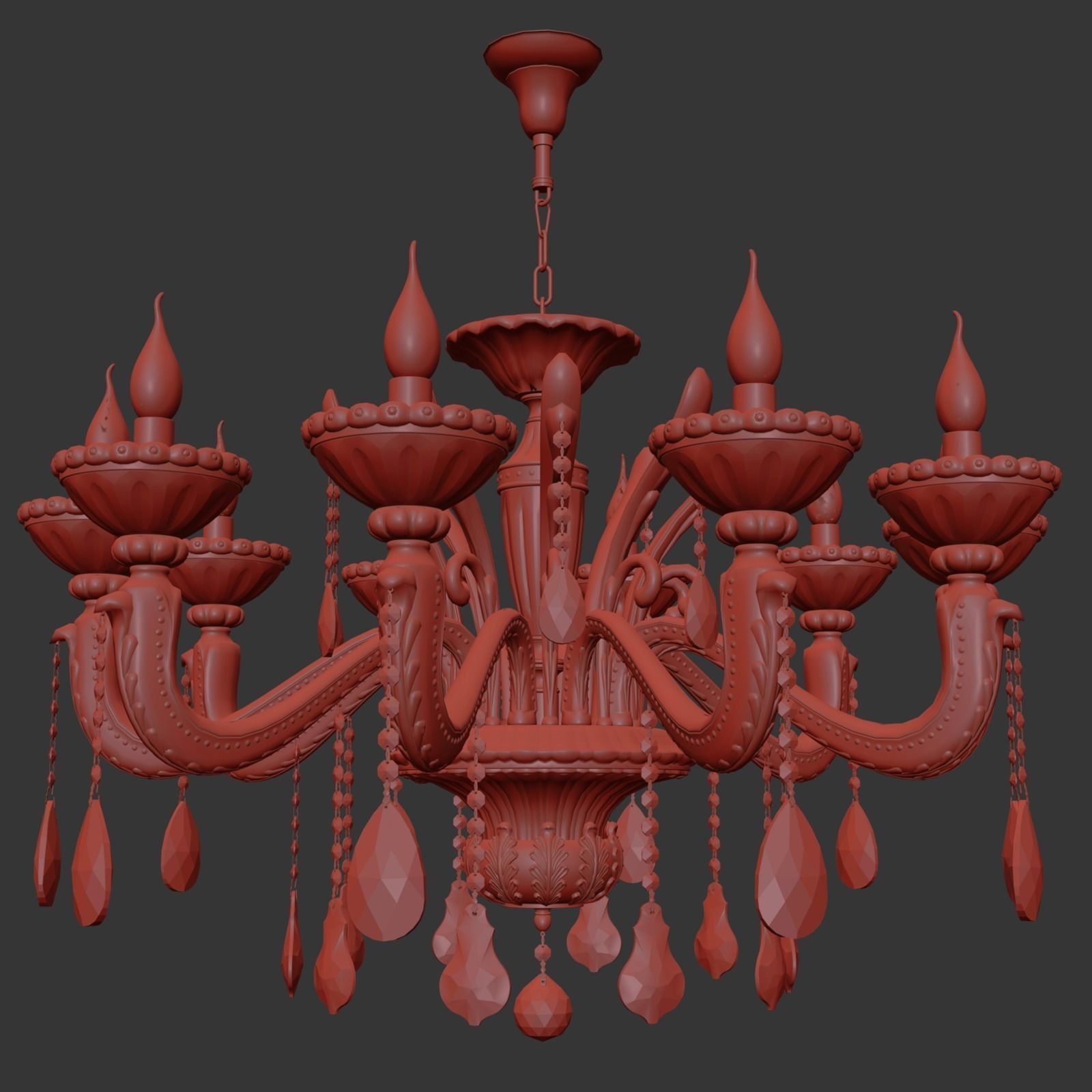 698102 Alzata Osgona Chandelier 3D model_5