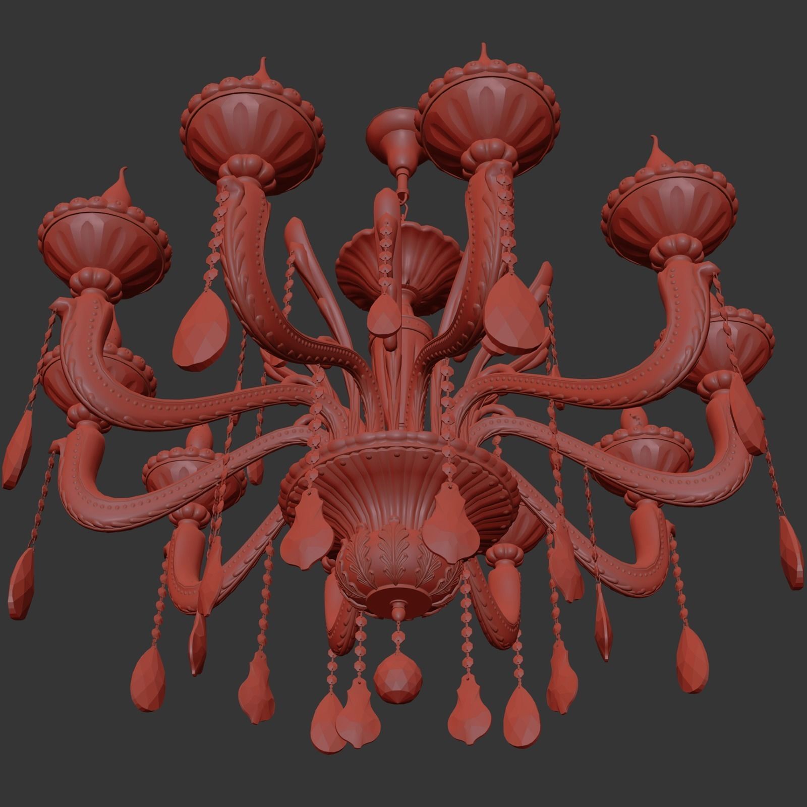 698102 Alzata Osgona Chandelier 3D model_6