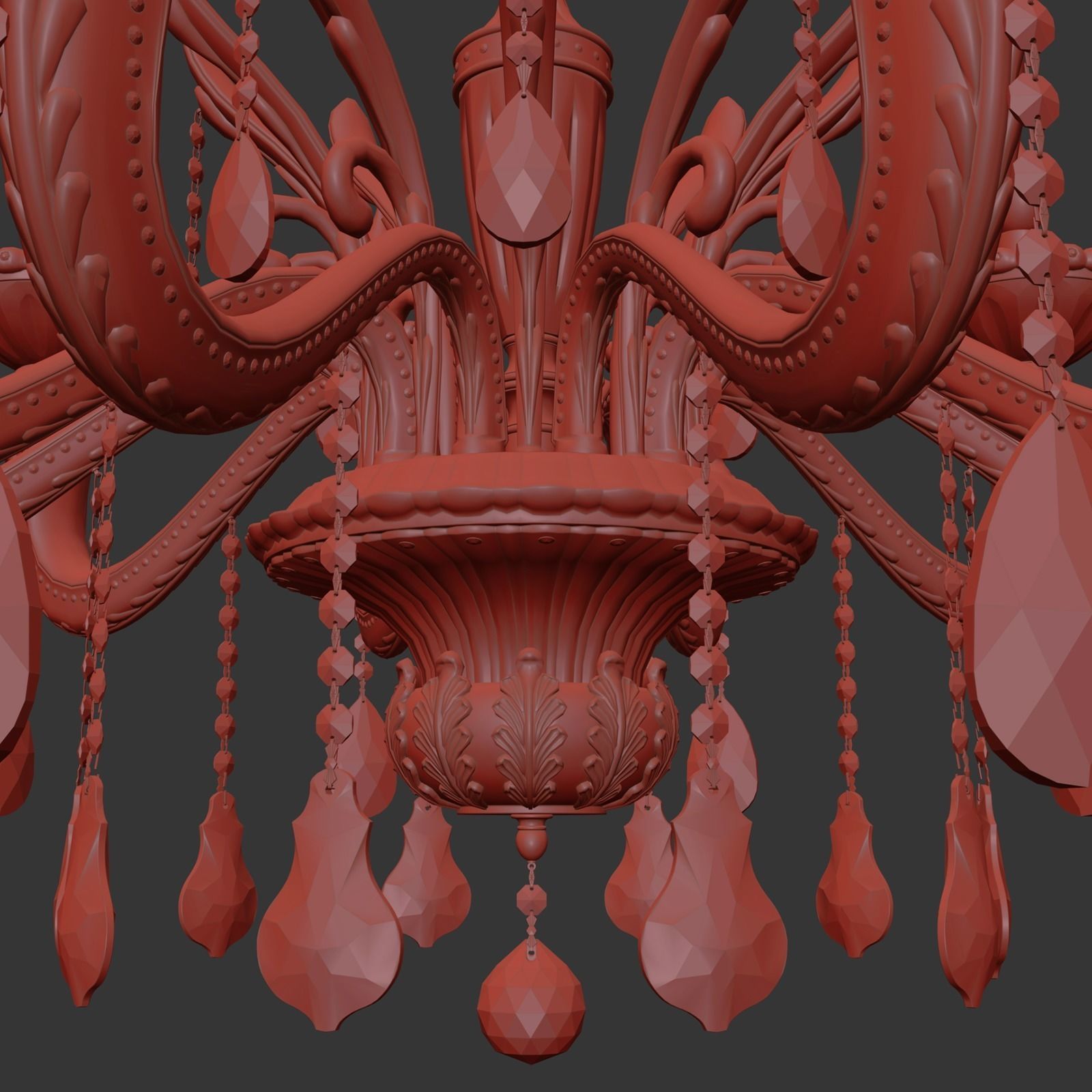 698102 Alzata Osgona Chandelier 3D model_8