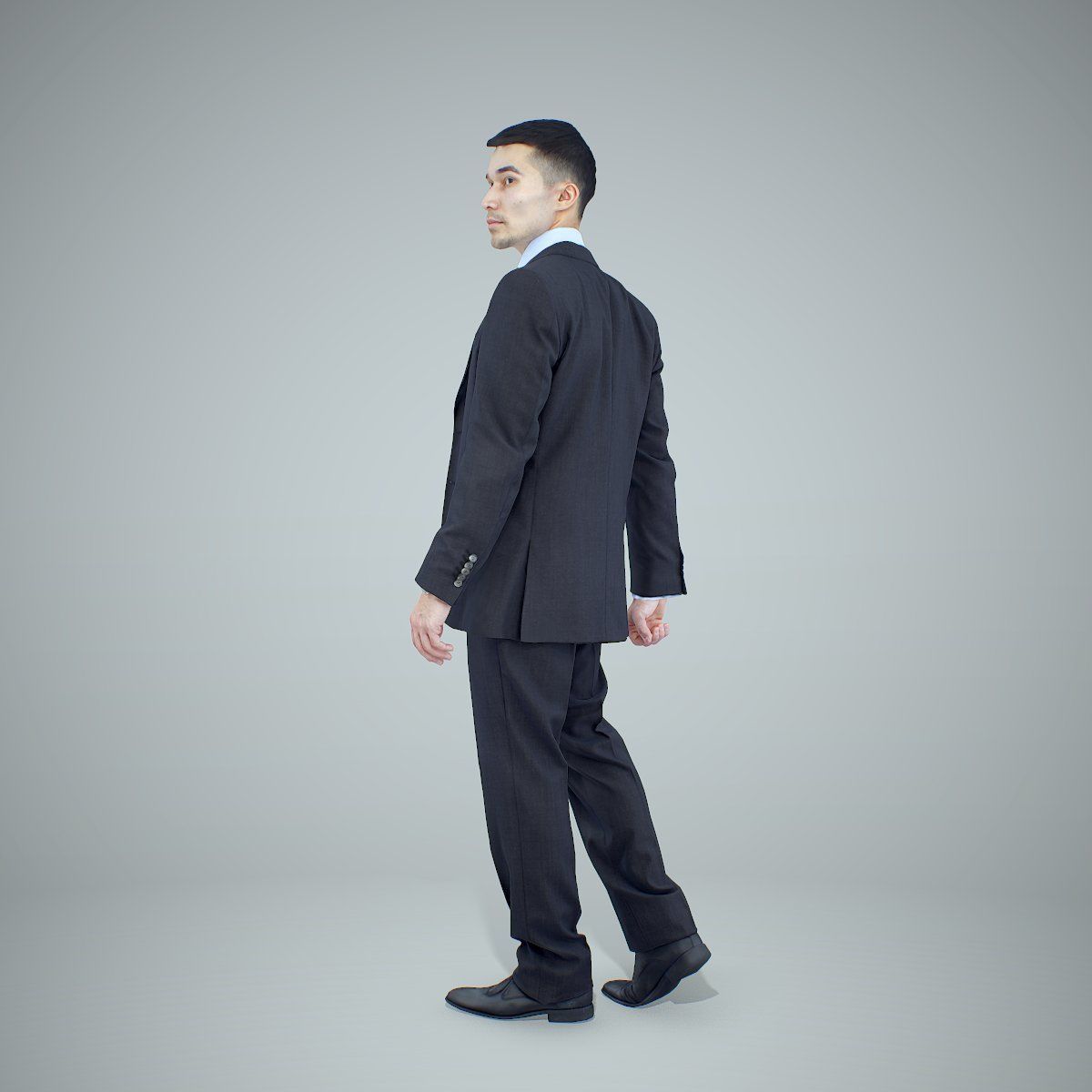 Standing Business Man Wearing Suit BMan0305-HD2-O02P01-S 3D model_55