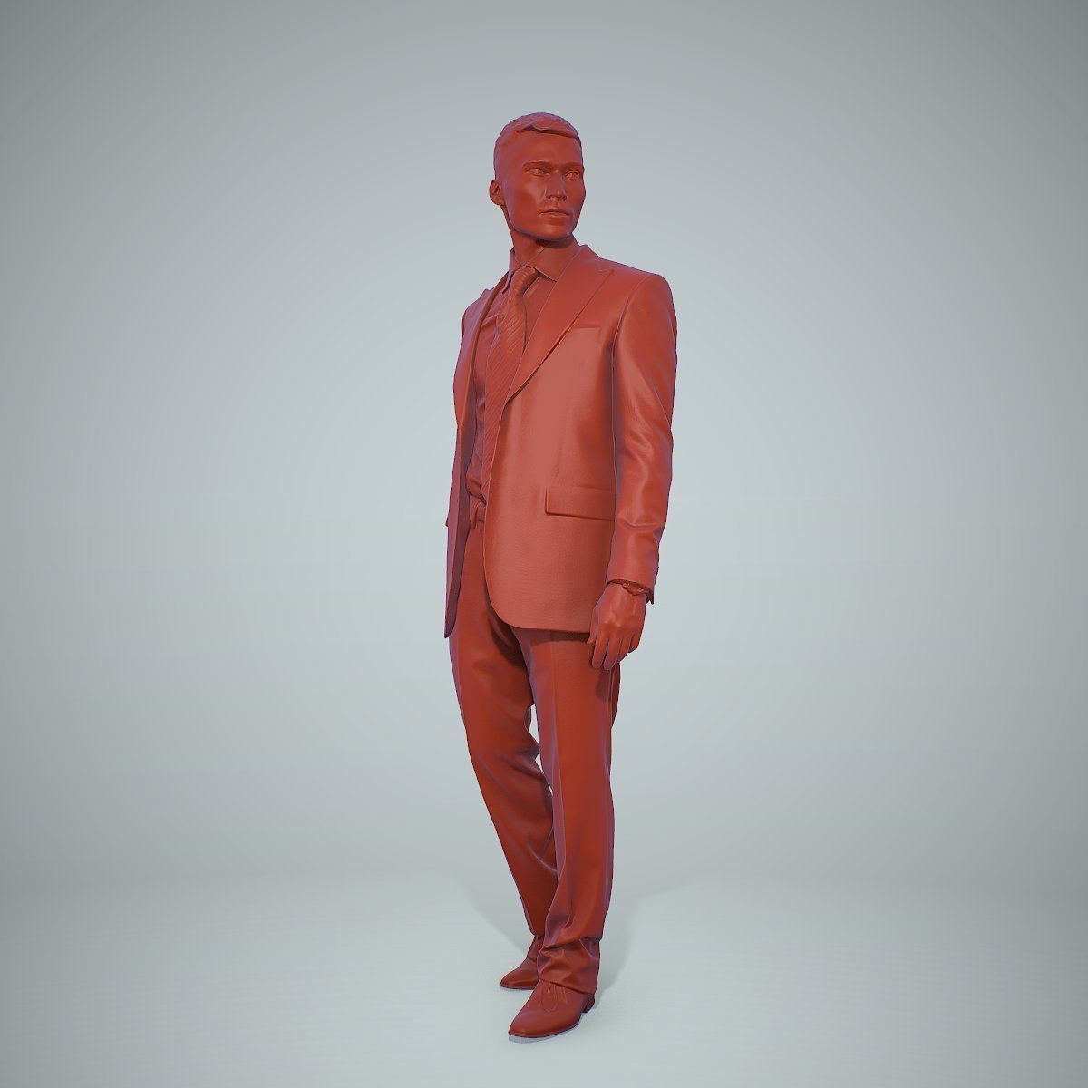 Standing Business Man Wearing Suit BMan0305-HD2-O02P01-S 3D model_31