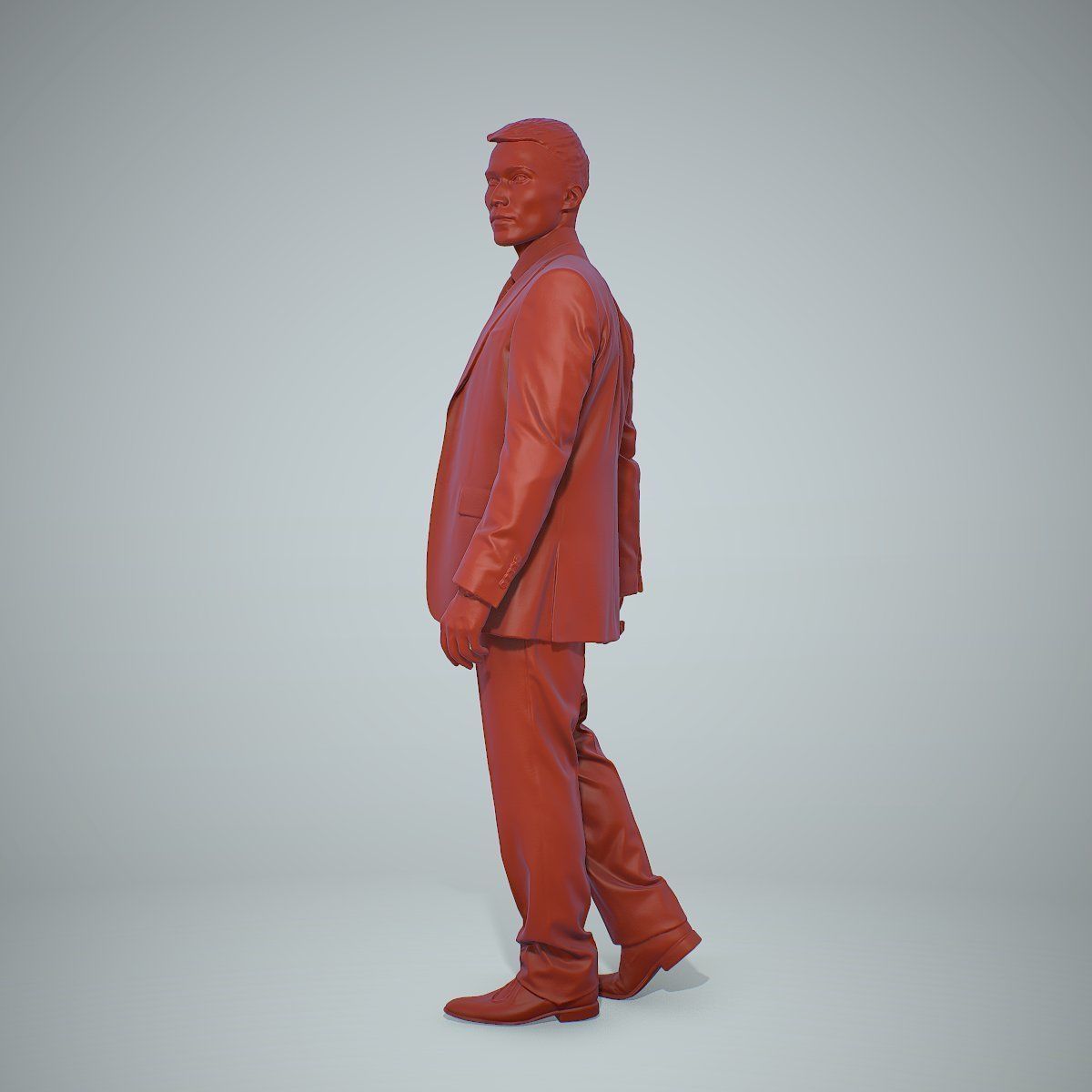 Standing Business Man Wearing Suit BMan0305-HD2-O02P01-S 3D model_13