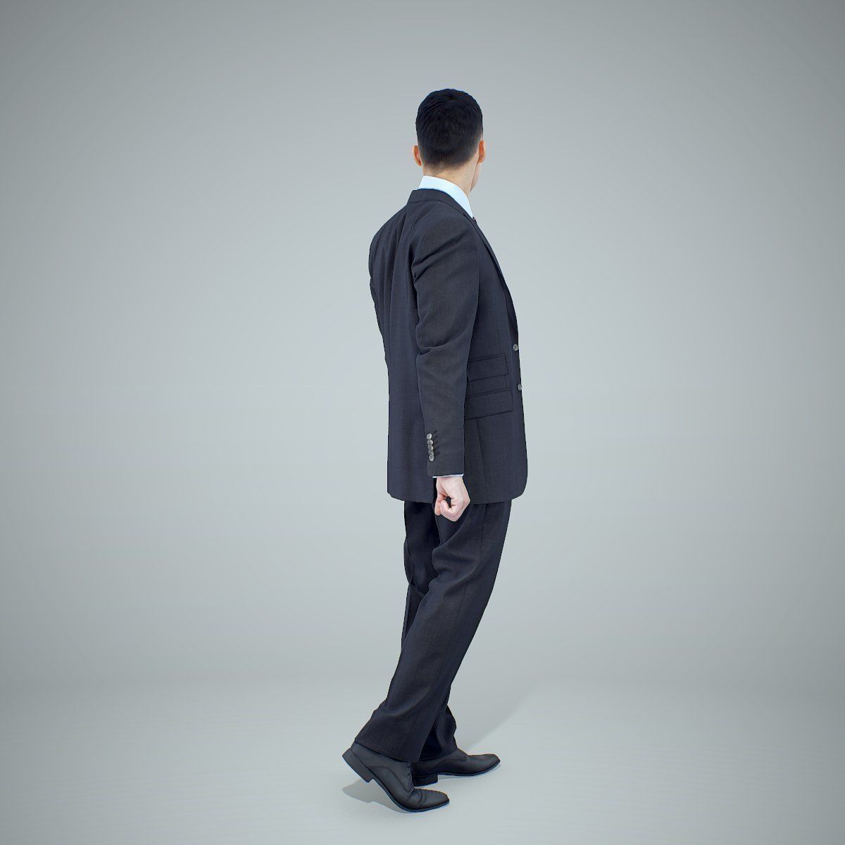 Standing Business Man Wearing Suit BMan0305-HD2-O02P01-S 3D model_67