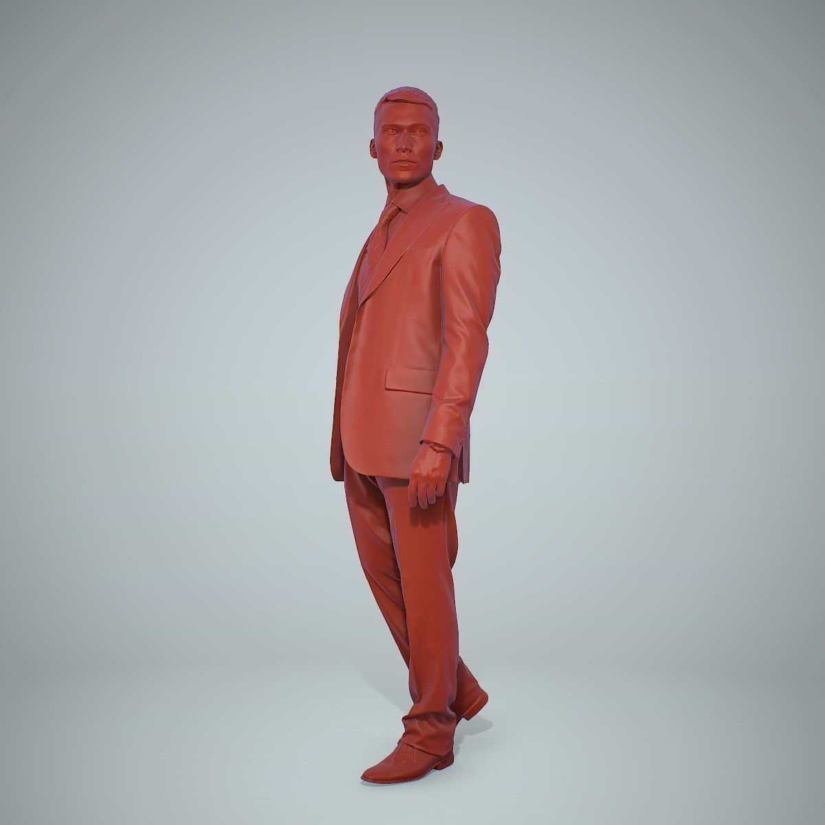 Standing Business Man Wearing Suit BMan0305-HD2-O02P01-S 3D model_16