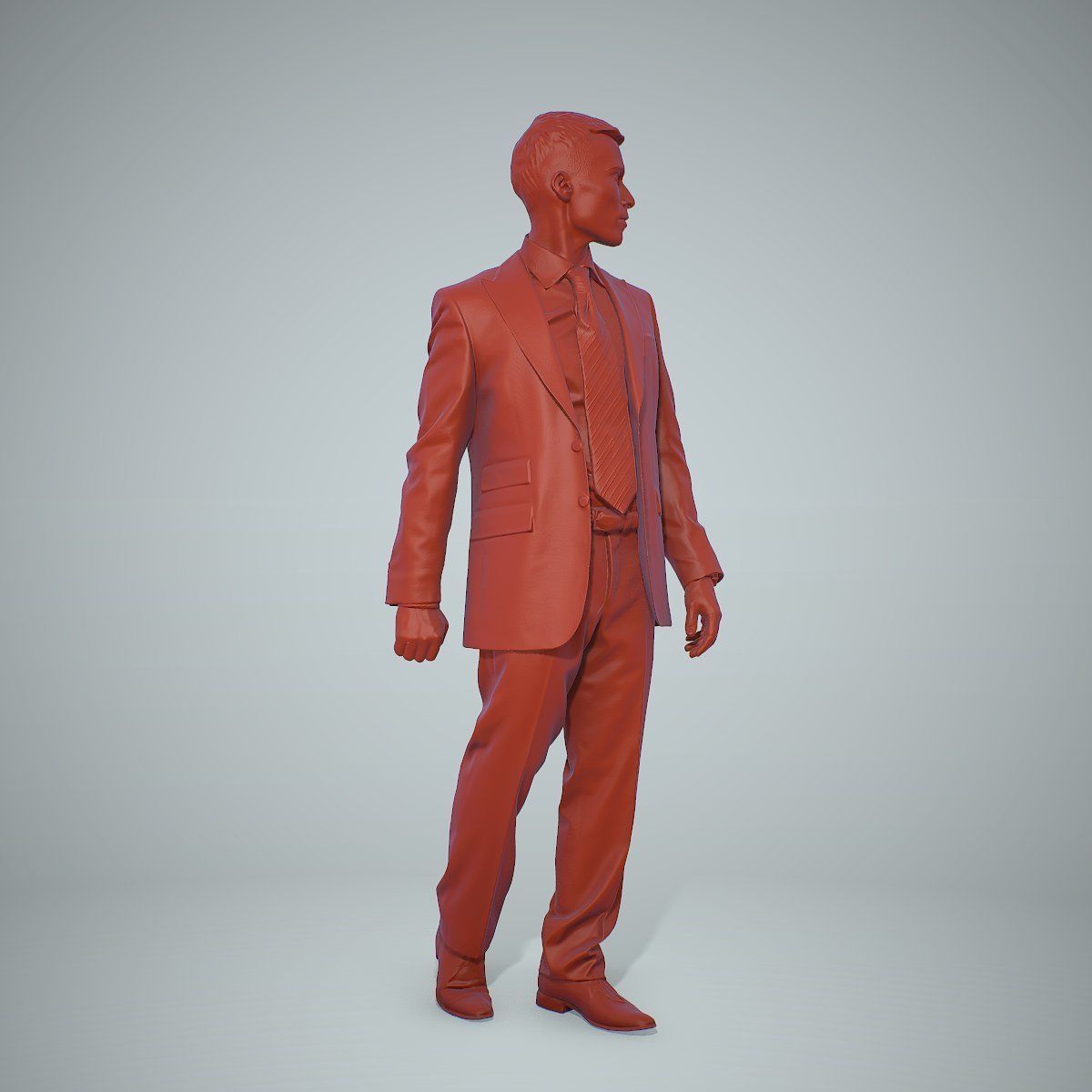 Standing Business Man Wearing Suit BMan0305-HD2-O02P01-S 3D model_42