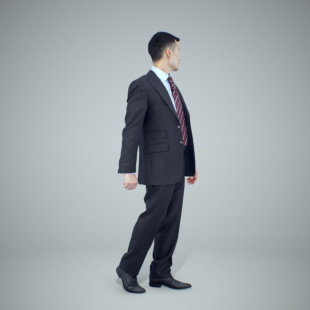 Standing Business Man Wearing Suit BMan0305-HD2-O02P01-S 3D model_39