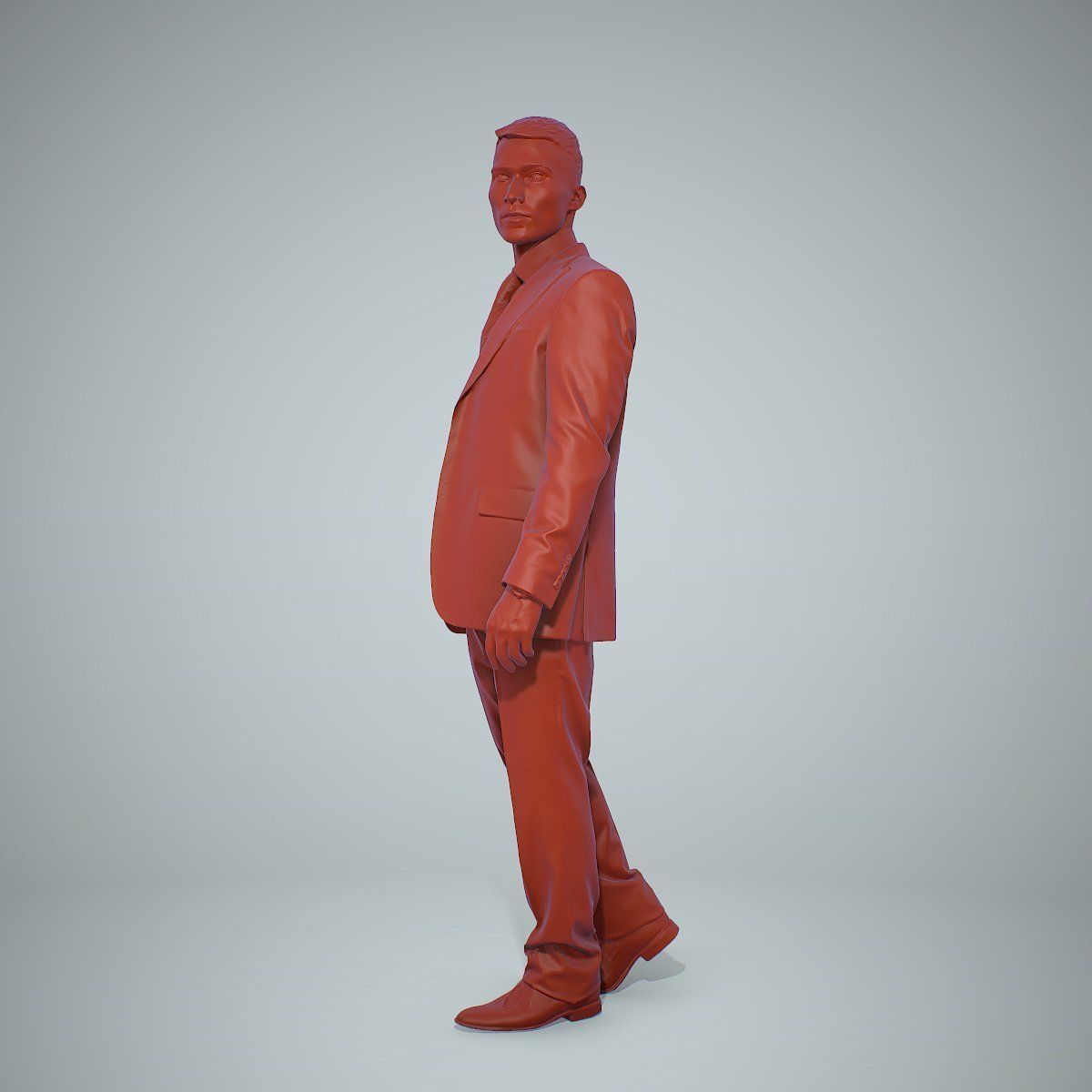 Standing Business Man Wearing Suit BMan0305-HD2-O02P01-S 3D model_17