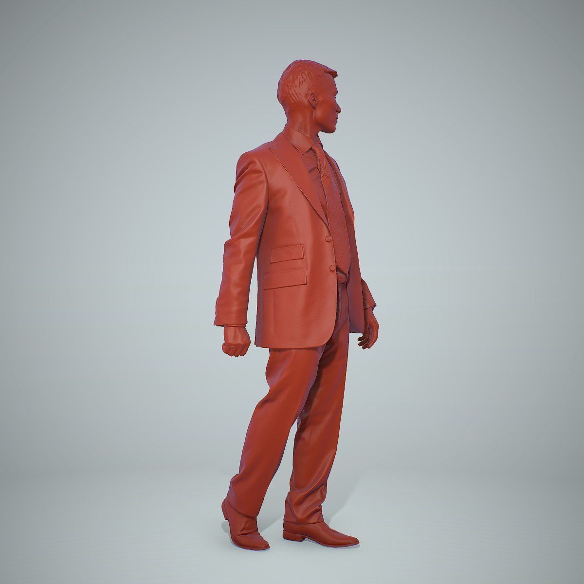 Standing Business Man Wearing Suit BMan0305-HD2-O02P01-S 3D model_62