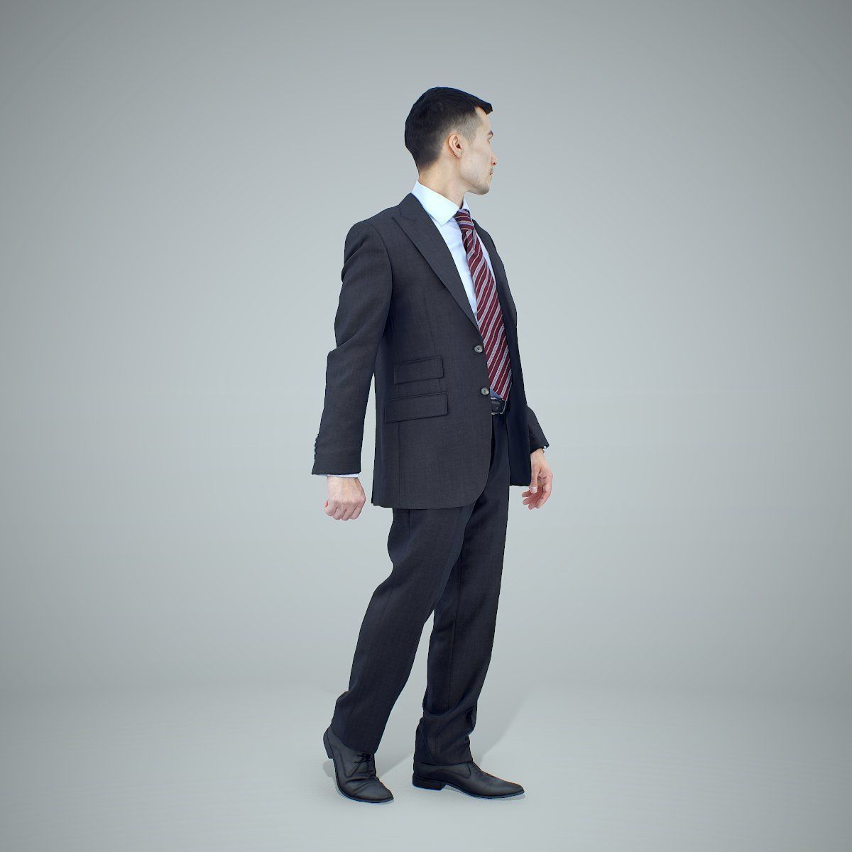 Standing Business Man Wearing Suit BMan0305-HD2-O02P01-S 3D model_68