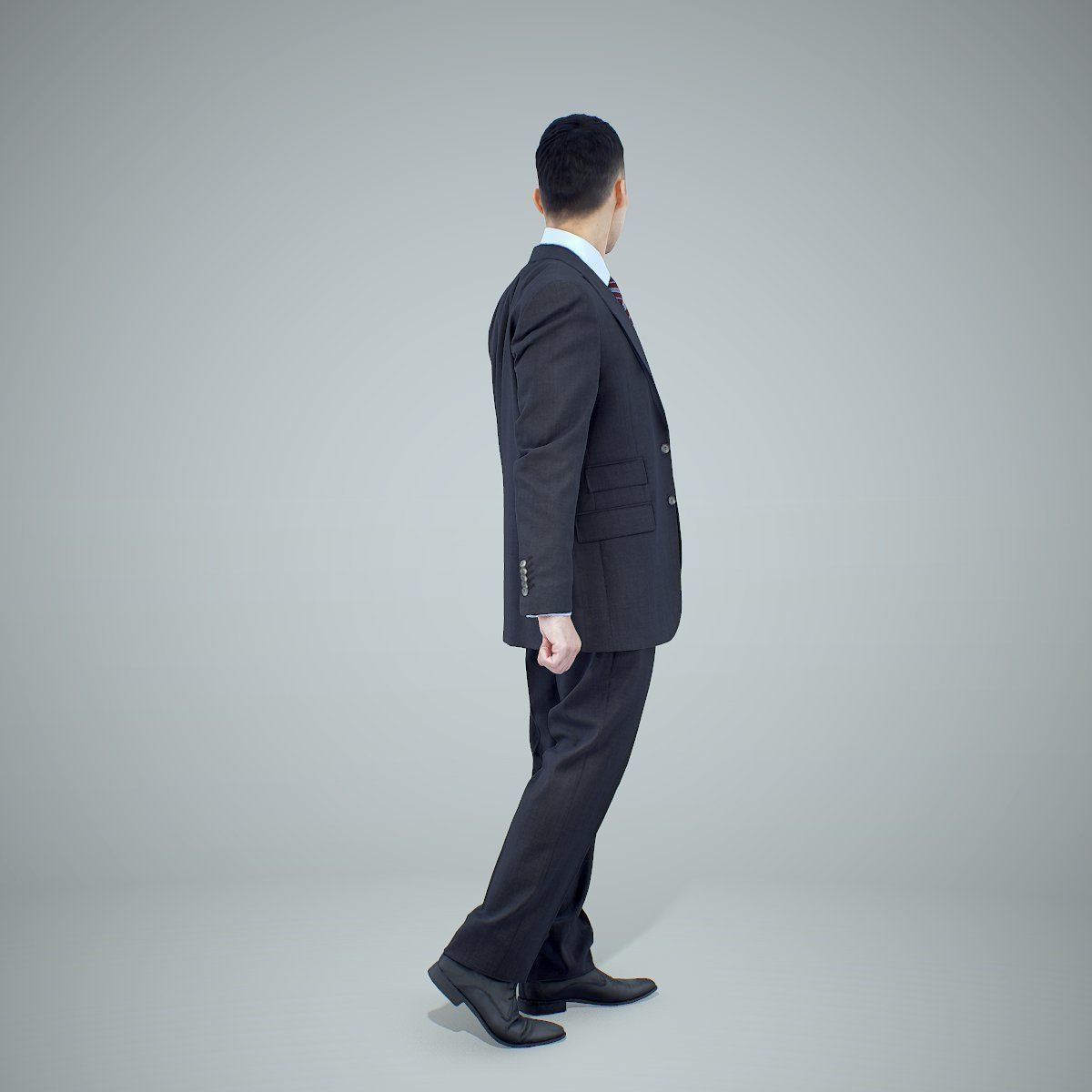 Standing Business Man Wearing Suit BMan0305-HD2-O02P01-S 3D model_30