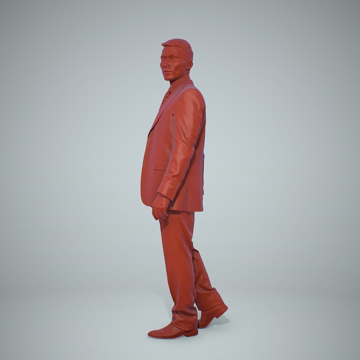 Standing Business Man Wearing Suit BMan0305-HD2-O02P01-S 3D model_23