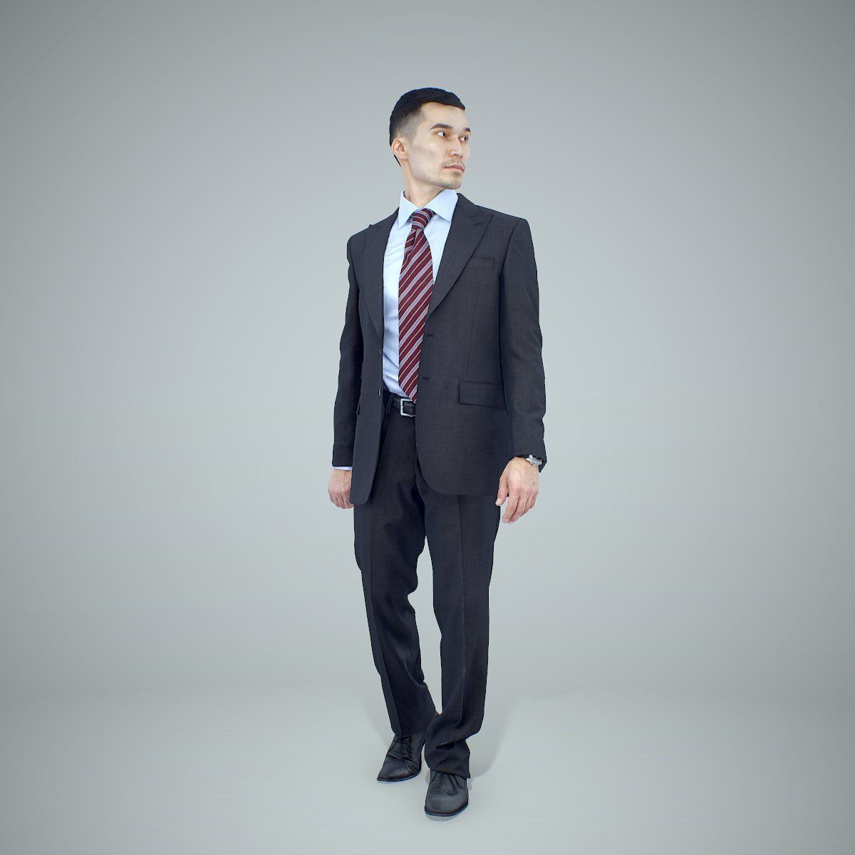 Standing Business Man Wearing Suit BMan0305-HD2-O02P01-S 3D model_51