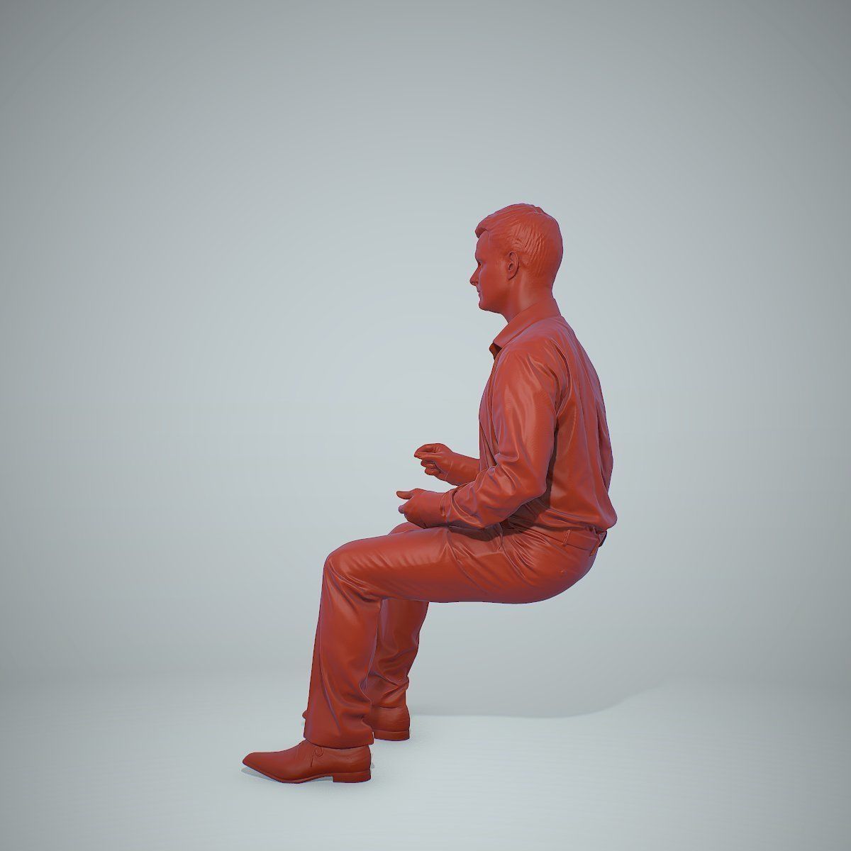 Blonde Business Man Sitting BMan0304-HD2-O02P01-S 3D model_51