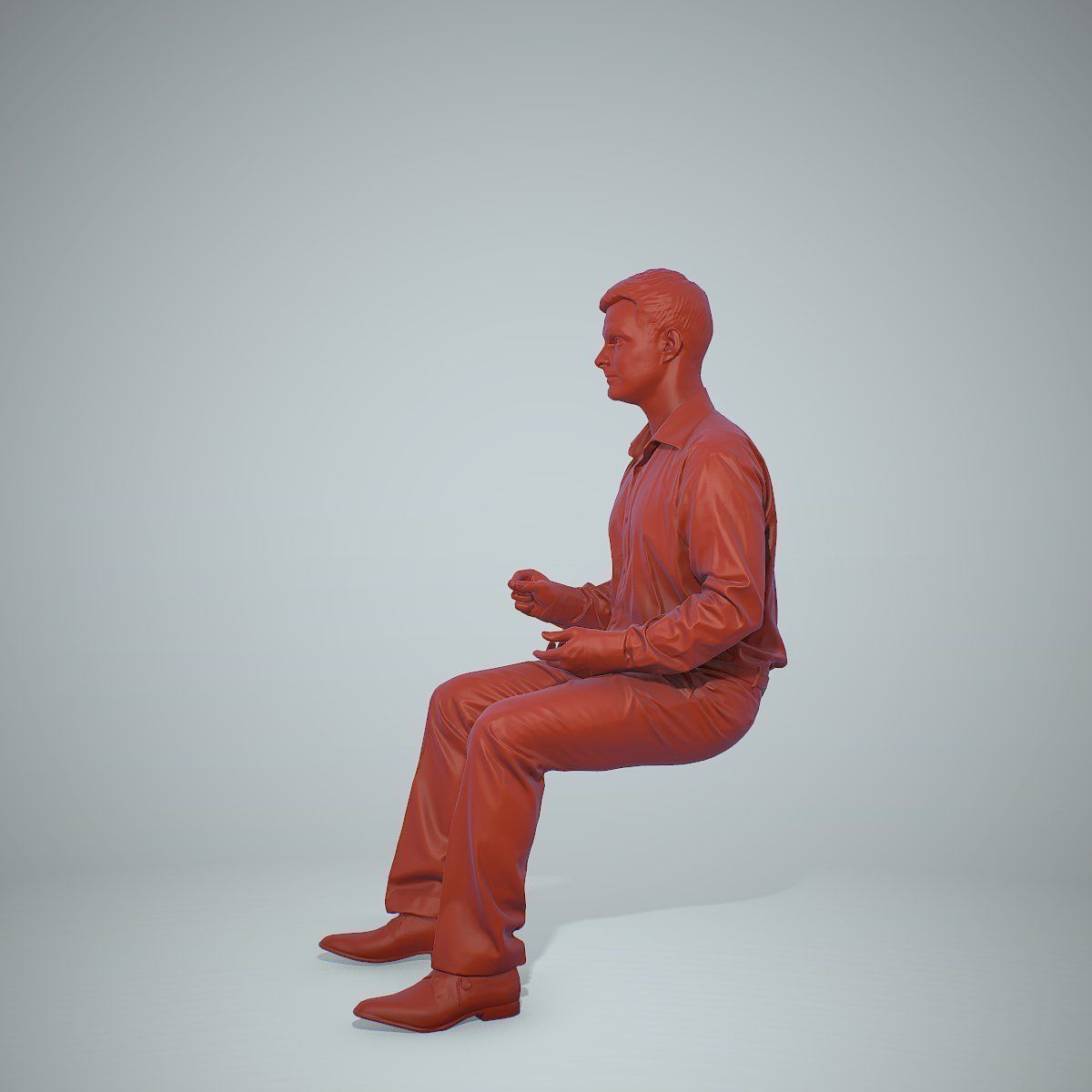 Blonde Business Man Sitting BMan0304-HD2-O02P01-S 3D model_24