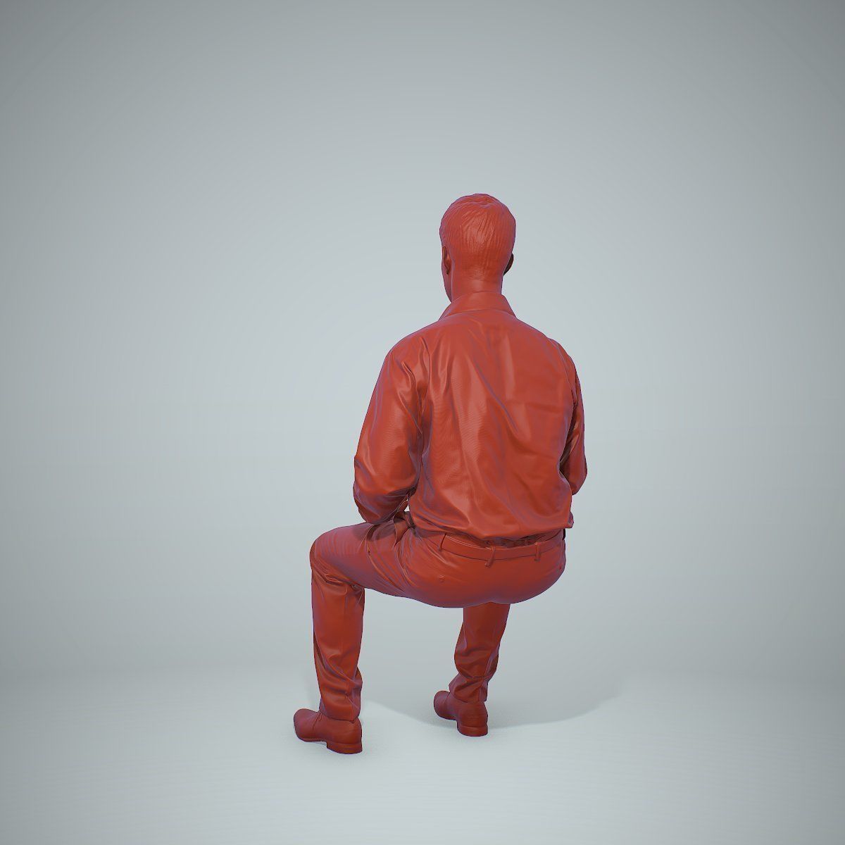 Blonde Business Man Sitting BMan0304-HD2-O02P01-S 3D model_62