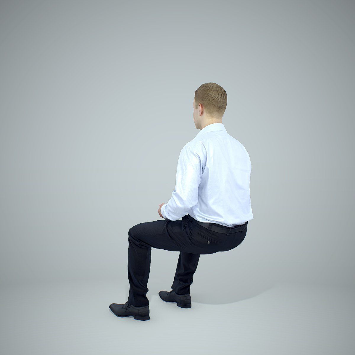 Blonde Business Man Sitting BMan0304-HD2-O02P01-S 3D model_68