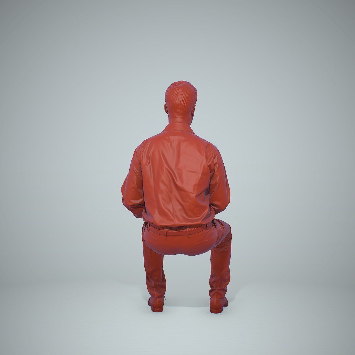 Blonde Business Man Sitting BMan0304-HD2-O02P01-S 3D model_15