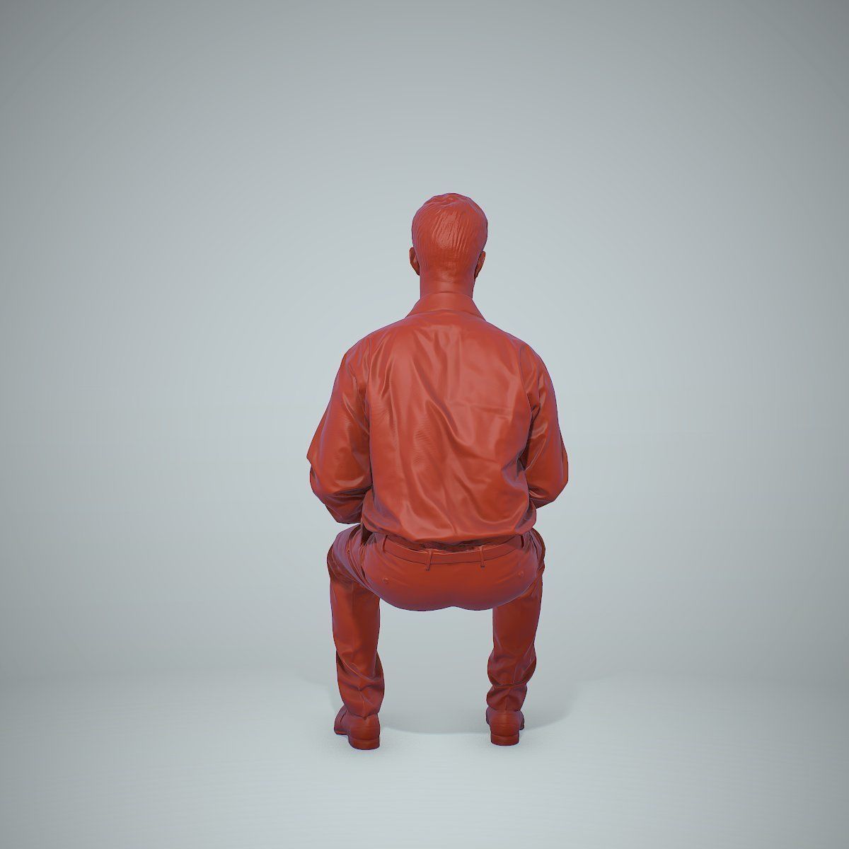 Blonde Business Man Sitting BMan0304-HD2-O02P01-S 3D model_13