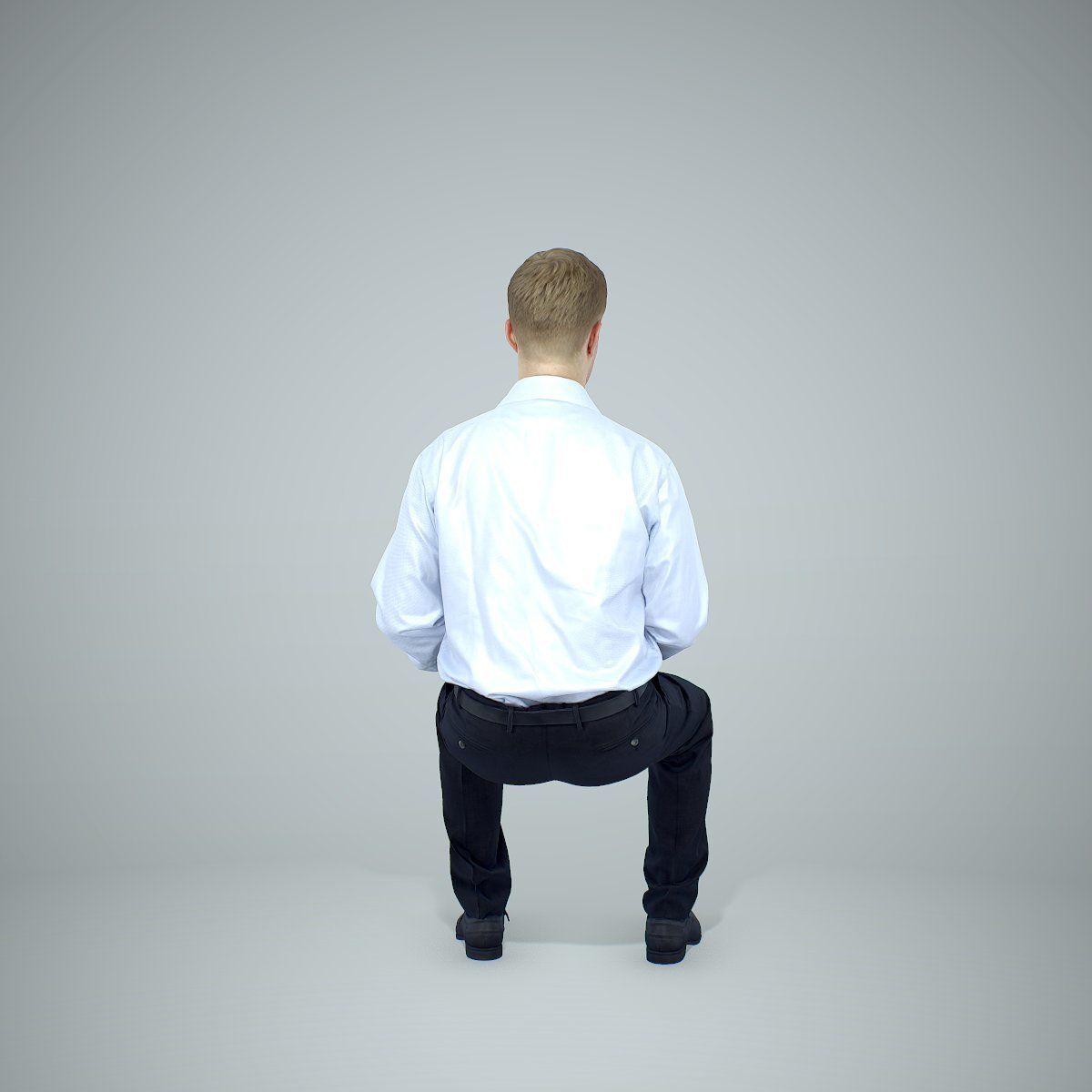 Blonde Business Man Sitting BMan0304-HD2-O02P01-S 3D model_46