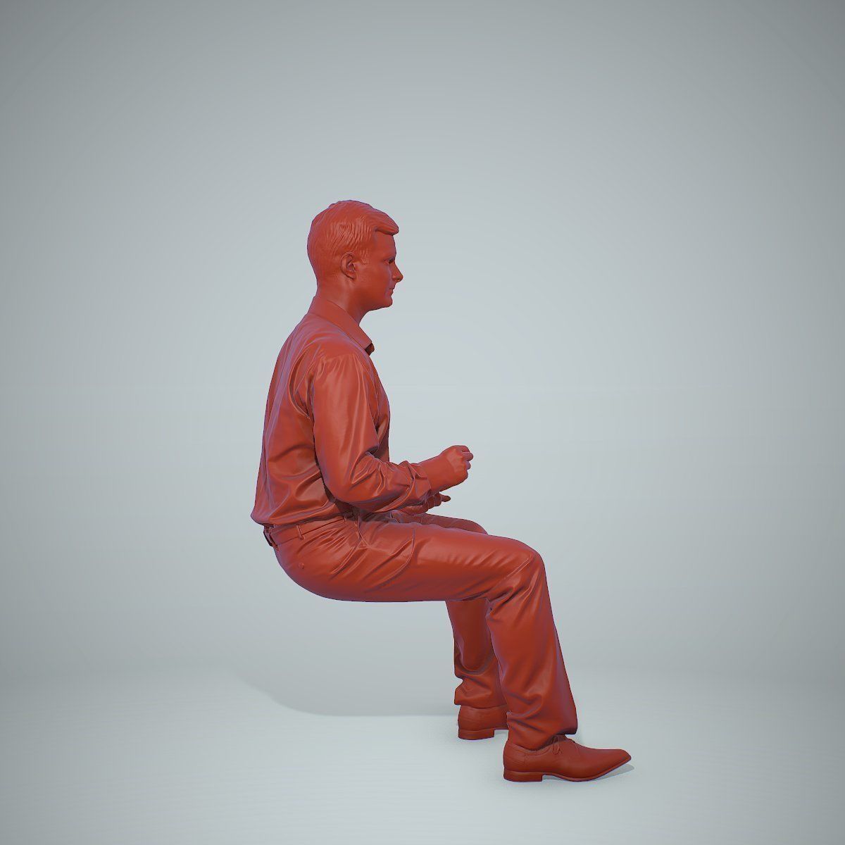 Blonde Business Man Sitting BMan0304-HD2-O02P01-S 3D model_56