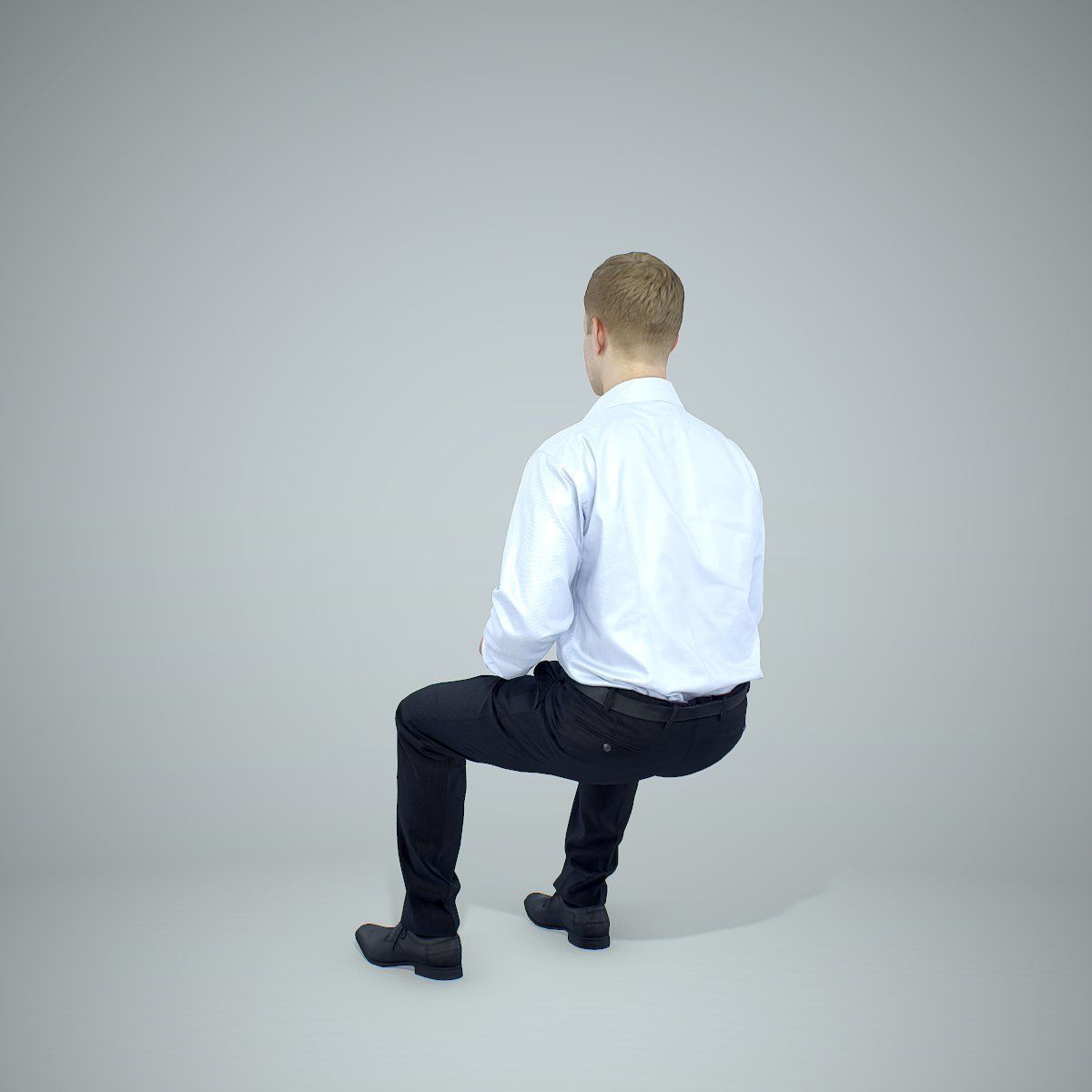 Blonde Business Man Sitting BMan0304-HD2-O02P01-S 3D model_54