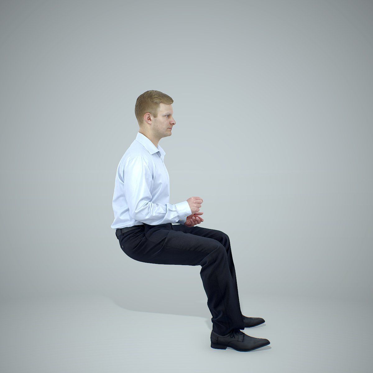 Blonde Business Man Sitting BMan0304-HD2-O02P01-S 3D model_64