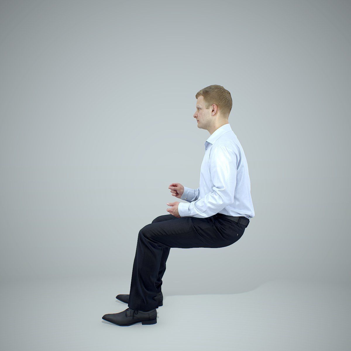 Blonde Business Man Sitting BMan0304-HD2-O02P01-S 3D model_55