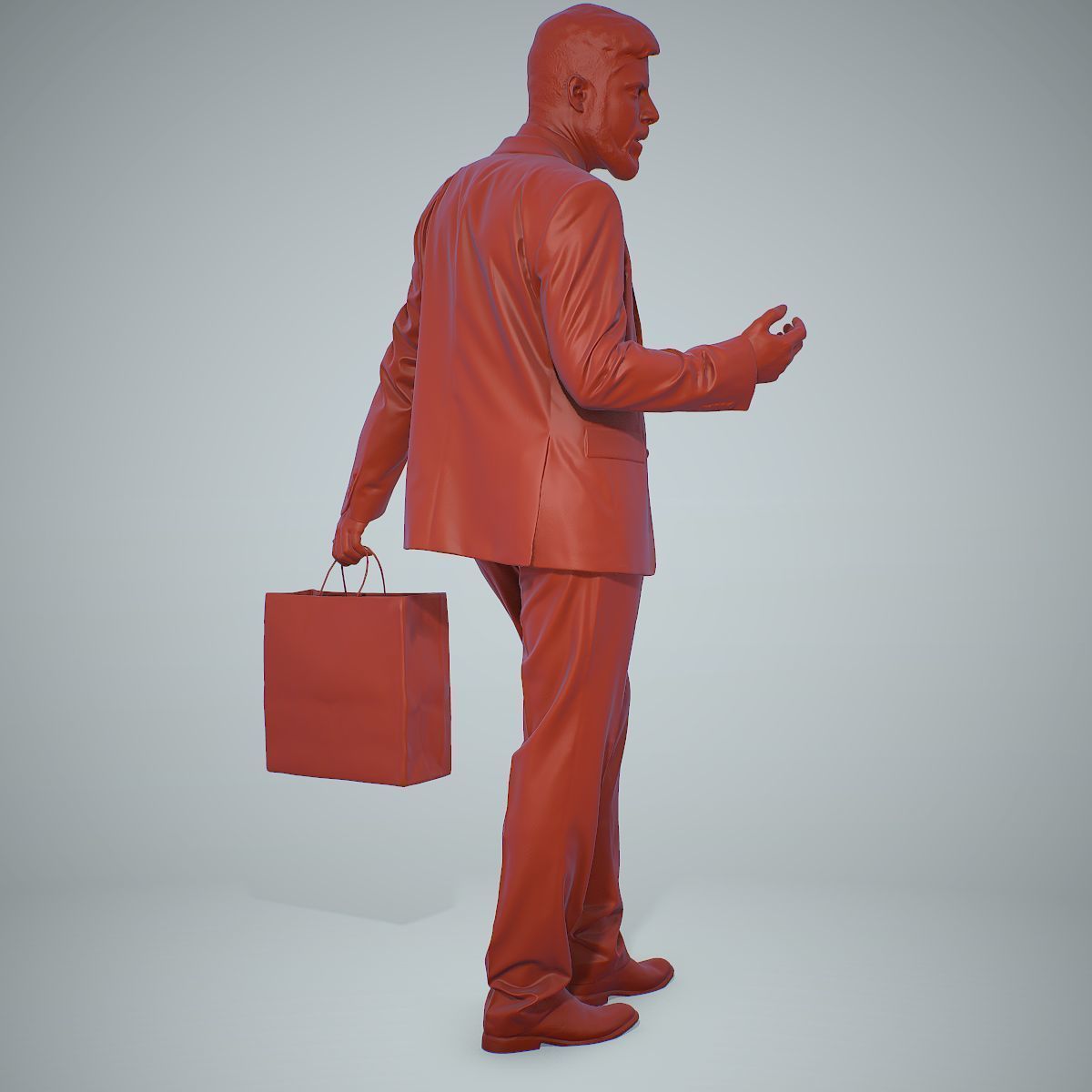 Business Man Shopping in Grey Suit BMan0306-HD2-O02P01-S 3D model_16