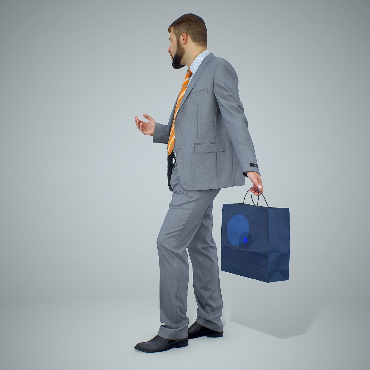 Business Man Shopping in Grey Suit BMan0306-HD2-O02P01-S 3D model_63