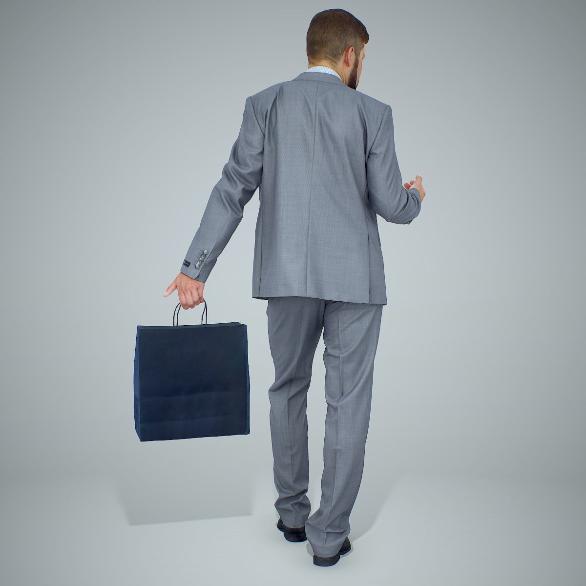 Business Man Shopping in Grey Suit BMan0306-HD2-O02P01-S 3D model_23