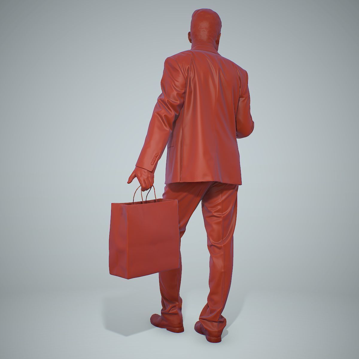 Business Man Shopping in Grey Suit BMan0306-HD2-O02P01-S 3D model_24